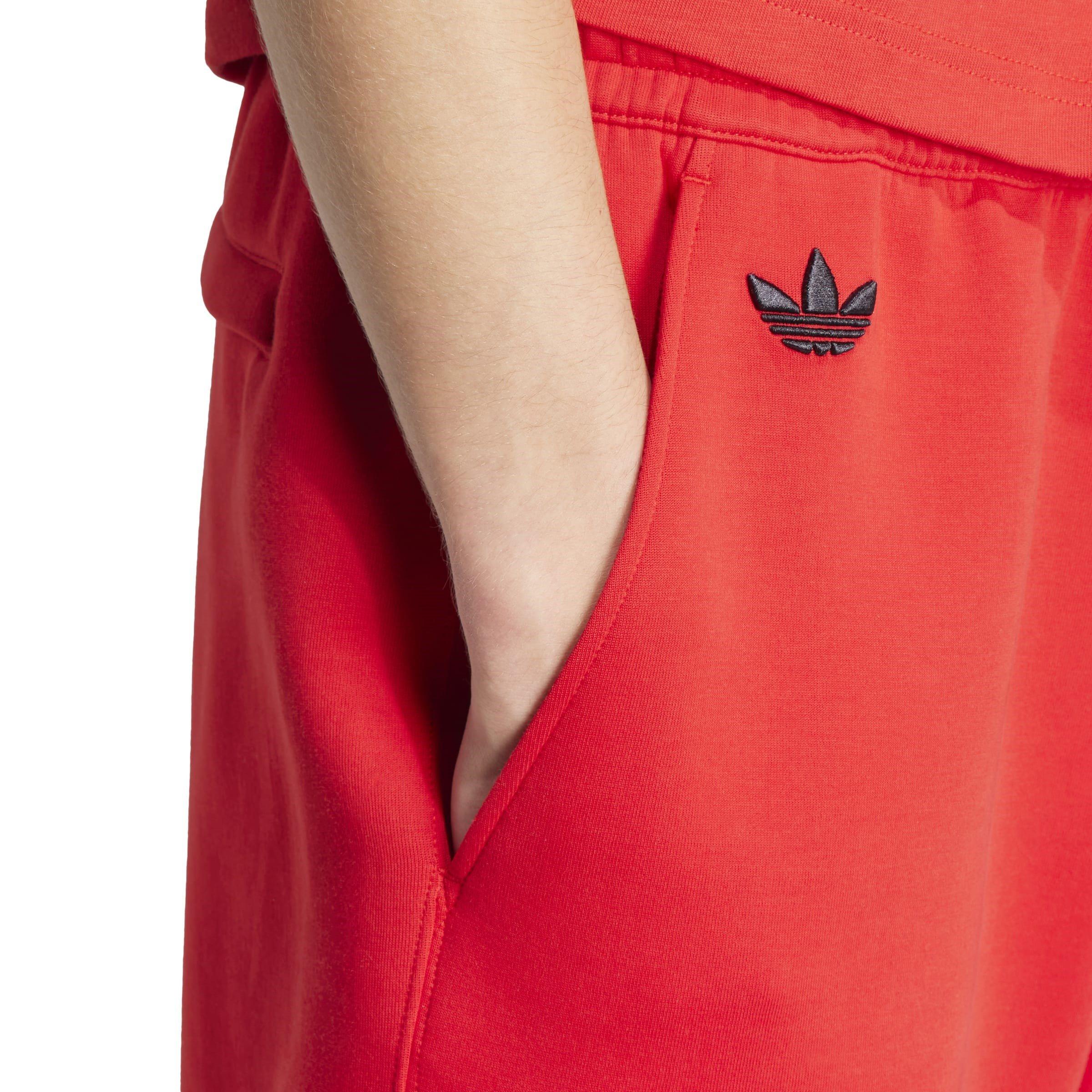 Rood - adidas Originals - Jersey Jogger Shorts - 6