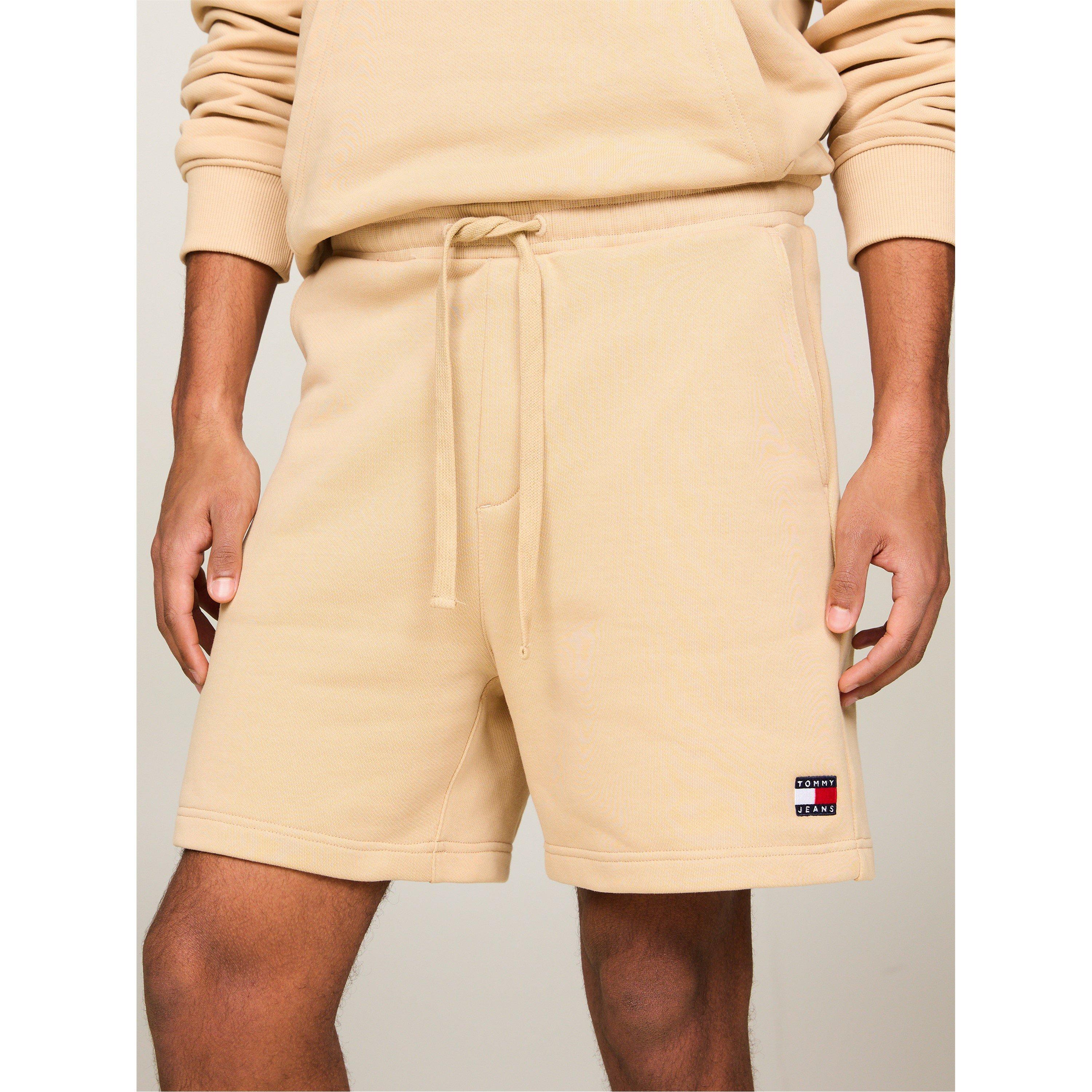 Sanftes Gold - Tommy Jeans - Men's Fleece Jogger Shorts - 3