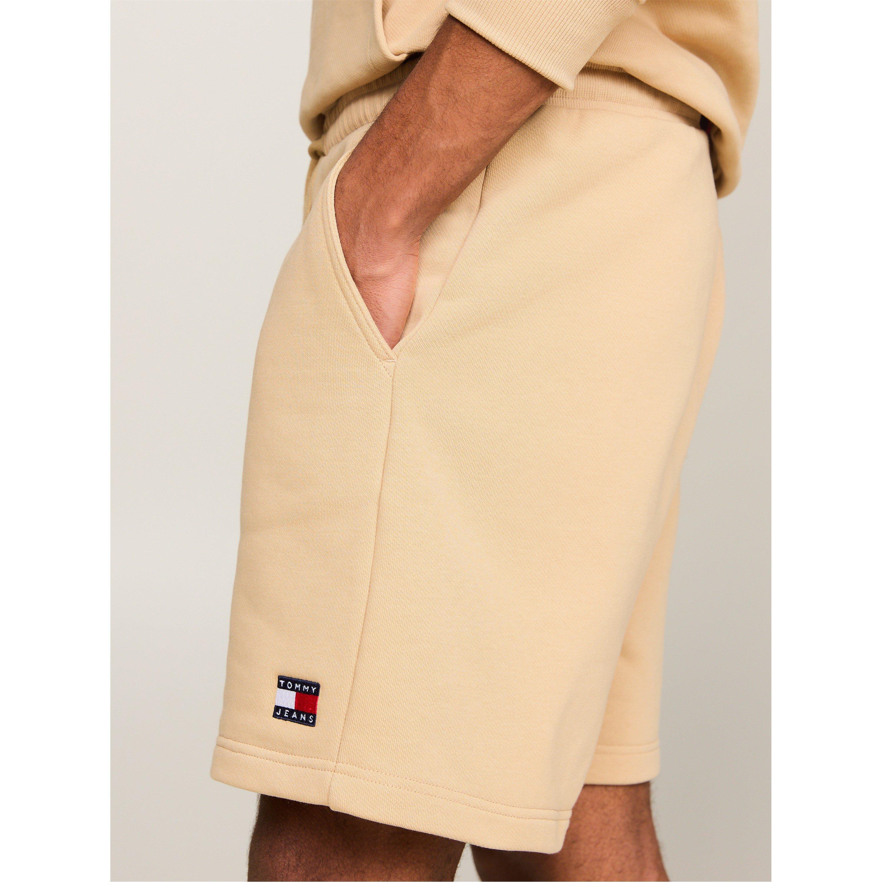 Sanftes Gold - Tommy Jeans - Men's Fleece Jogger Shorts - 5