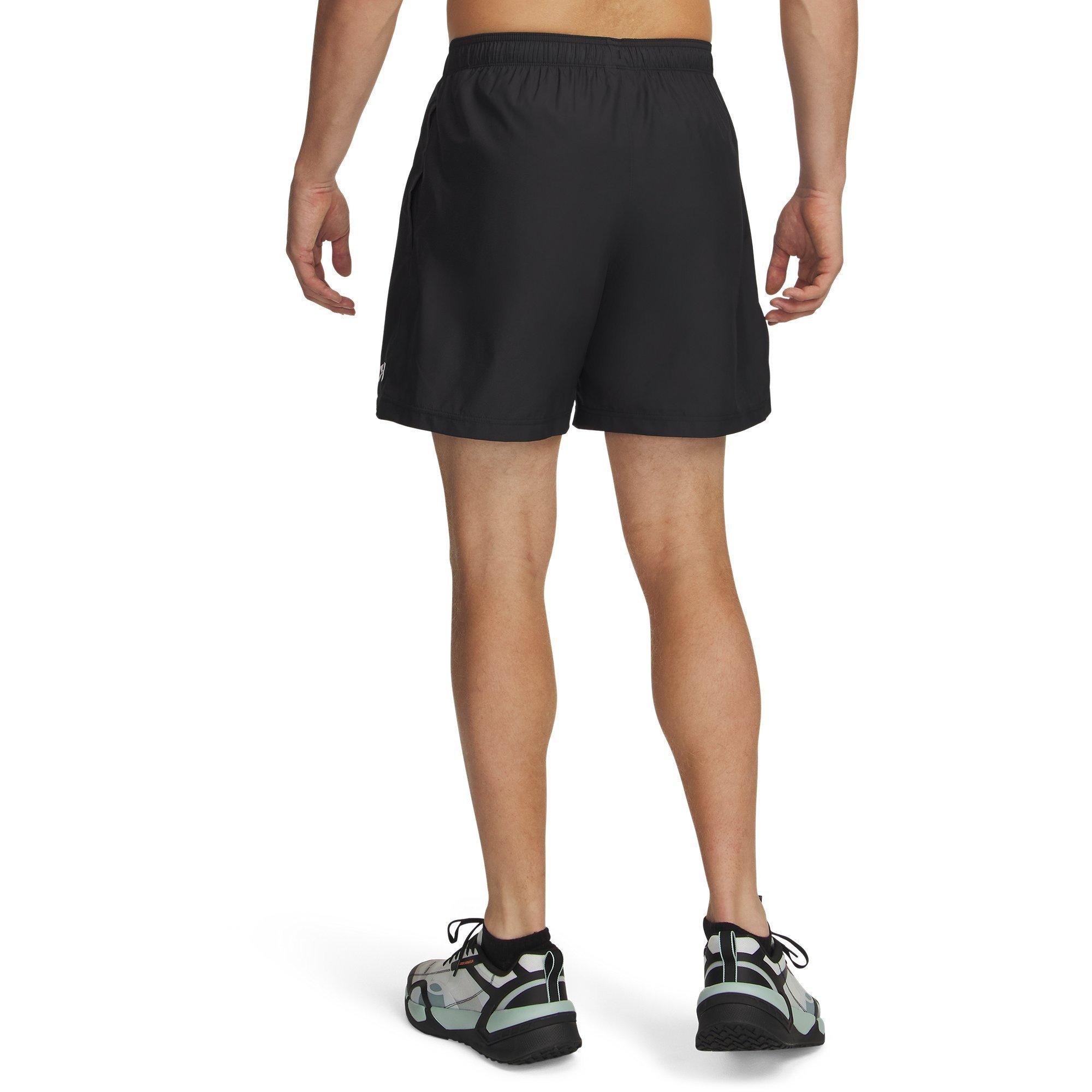 Black/White - Under Armour - Tech Wvn 7In Shrt Sn62 - 2