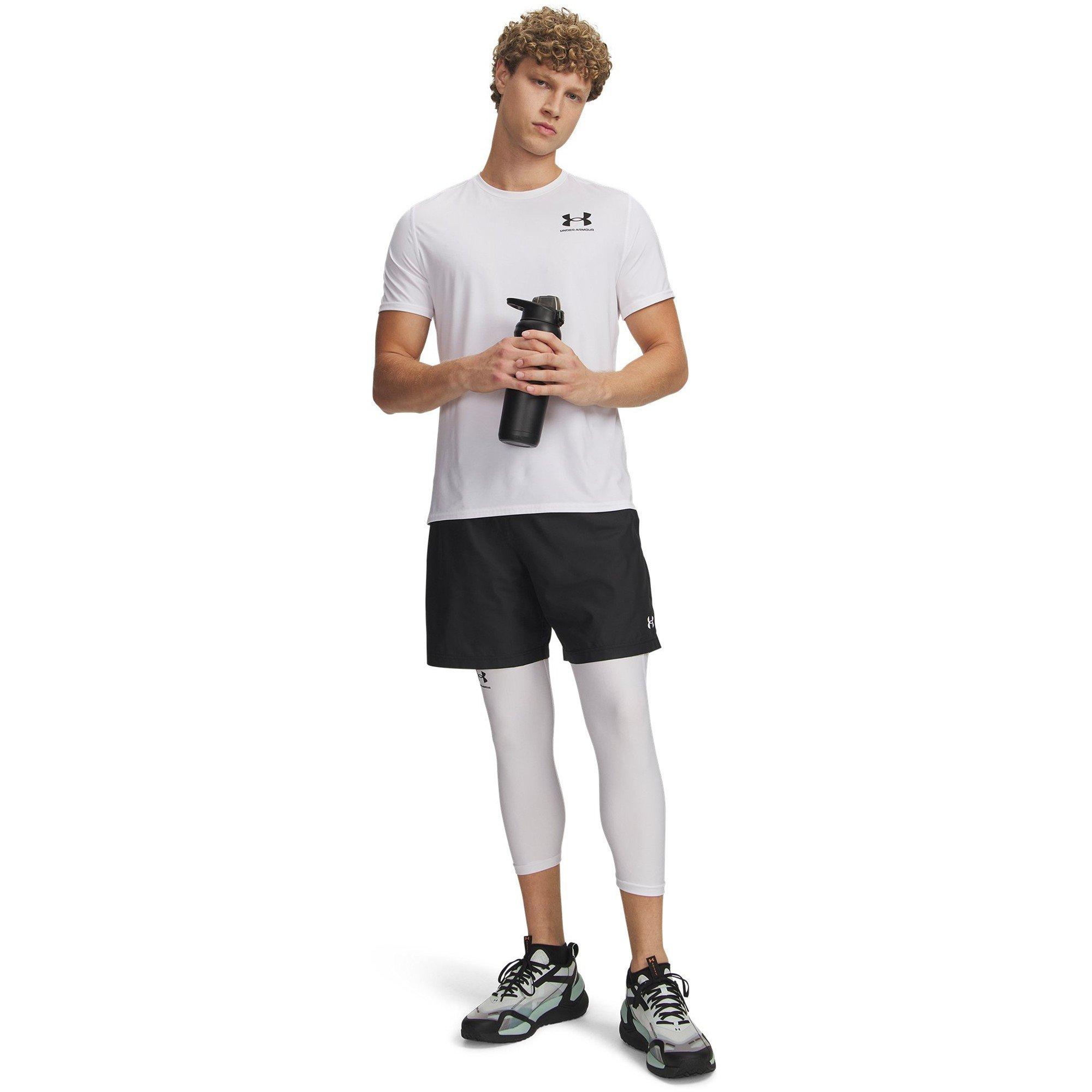 Black/White - Under Armour - Tech Wvn 7In Shrt Sn62 - 3