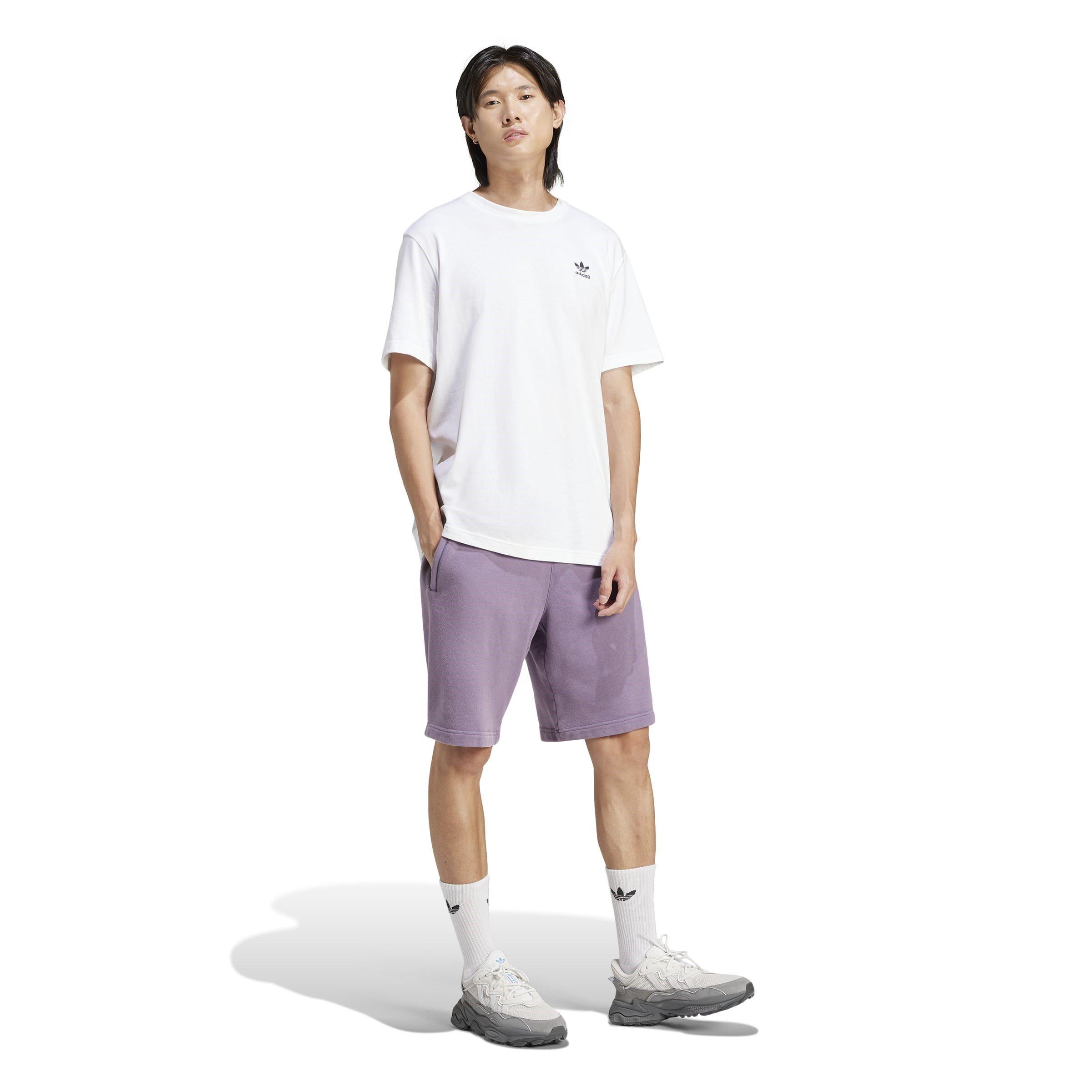 Purple - adidas Originals - Jersey Jogger Shorts - 4