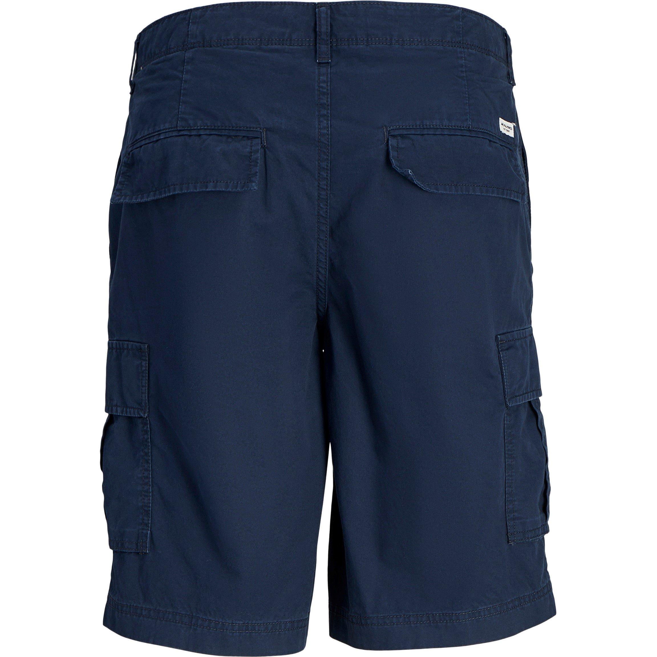 Navy - Jack and Jones - Cole Cargo Shorts - 2