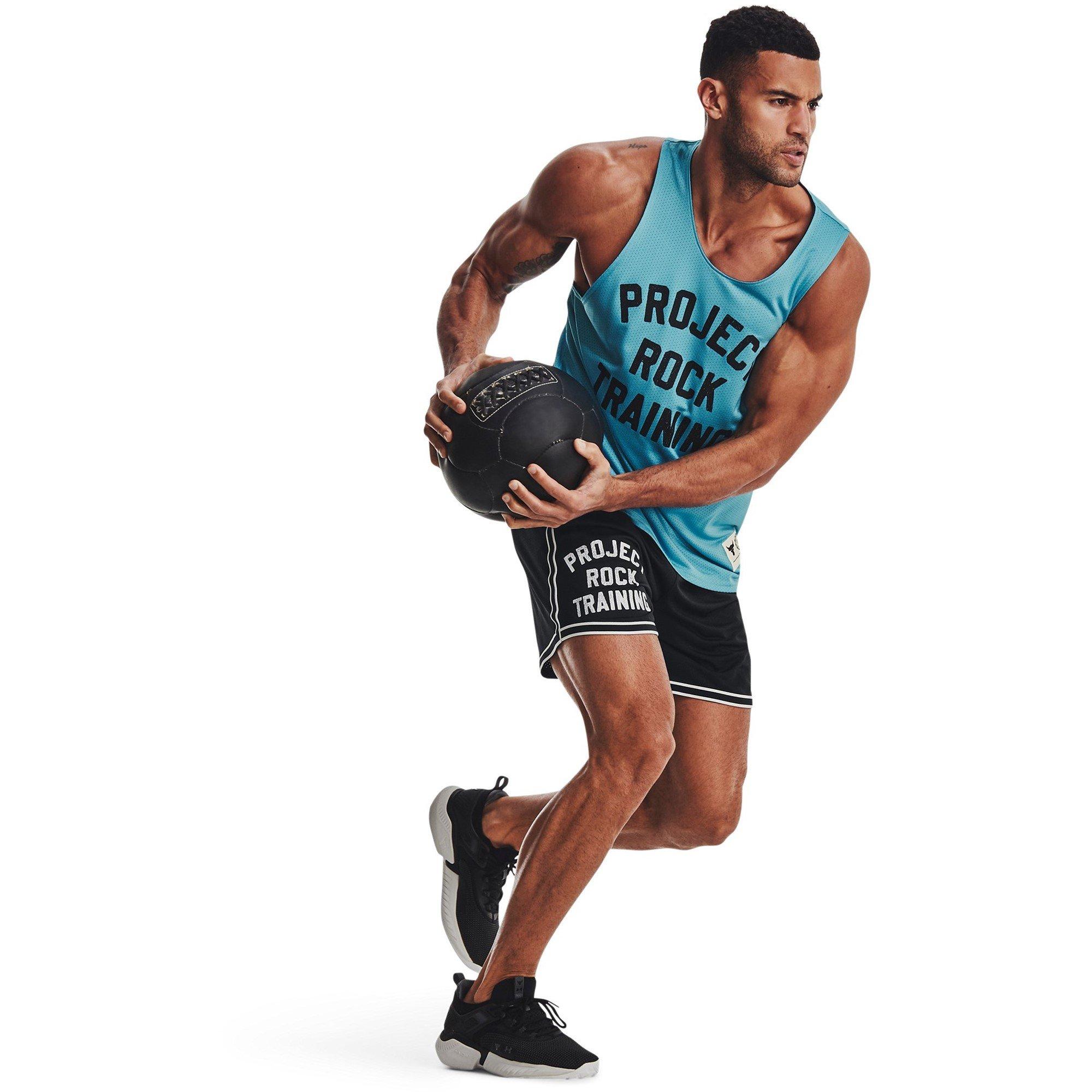 Black - Under Armour - Performance Gym Shorts - 6