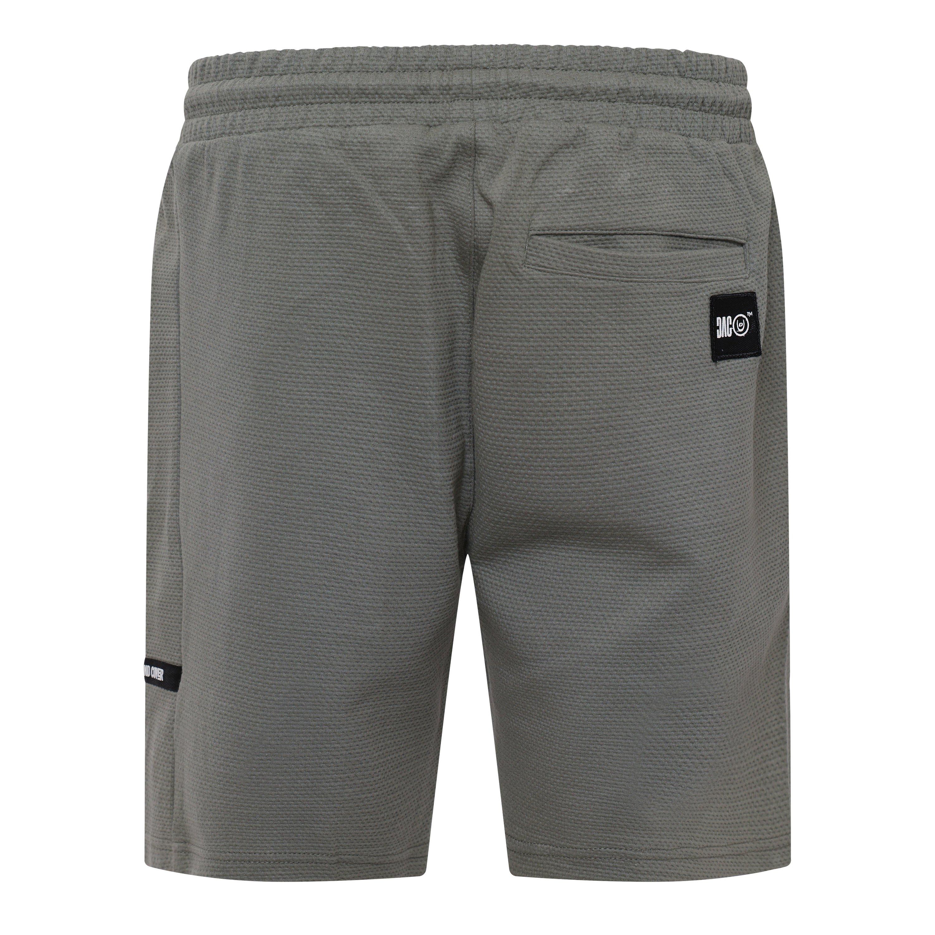 Olive - Duck and Cover - Men's Topfield Fleece Jogger Shorts - 2