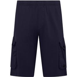 CP Company Cotton Fleece Cargo Shorts