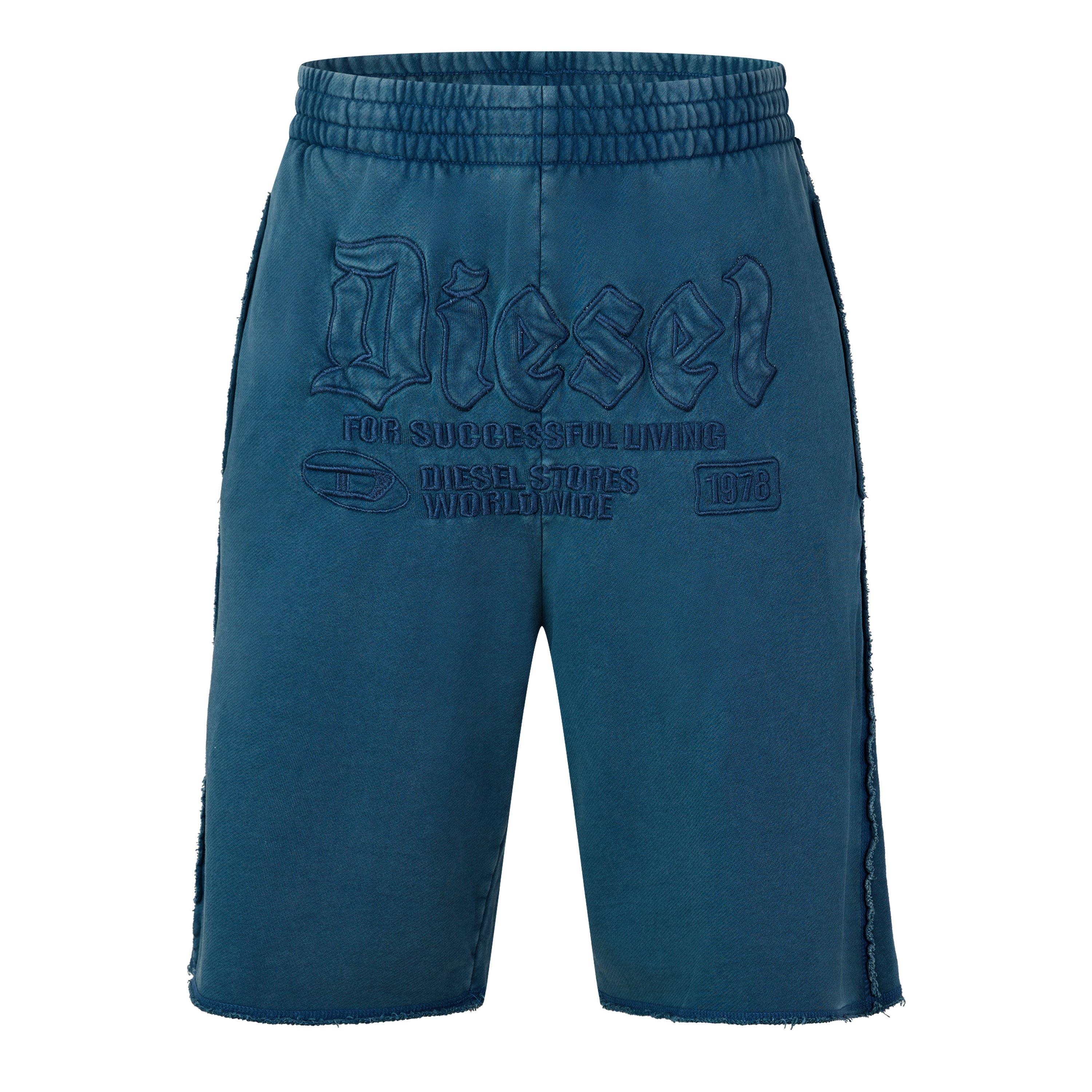 Ensign Blue - Diesel - Men's P-Rawmarshy Calzoncini Jogger Shorts - 1