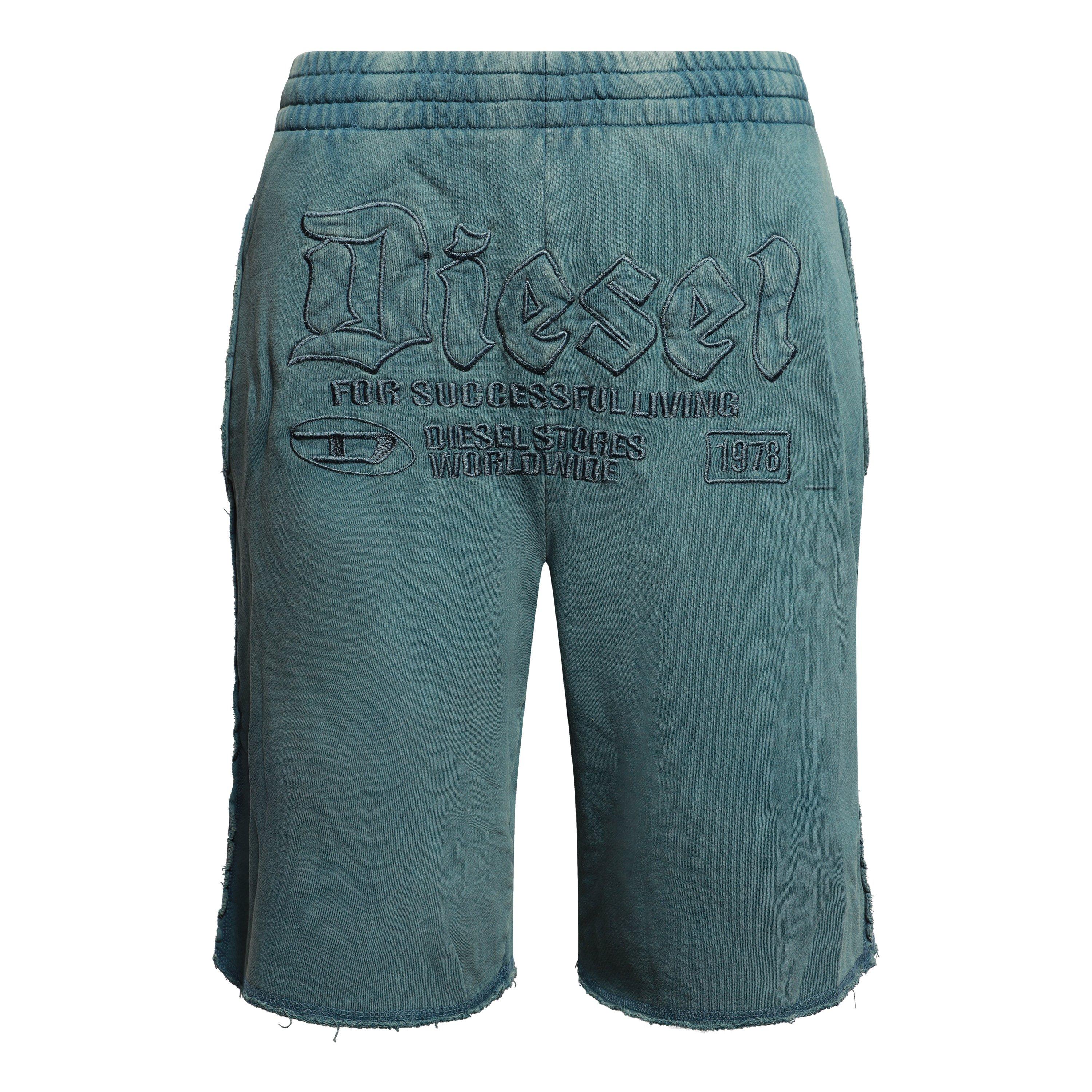 Ensign Blue - Diesel - Men's P-Rawmarshy Calzoncini Jogger Shorts - 1