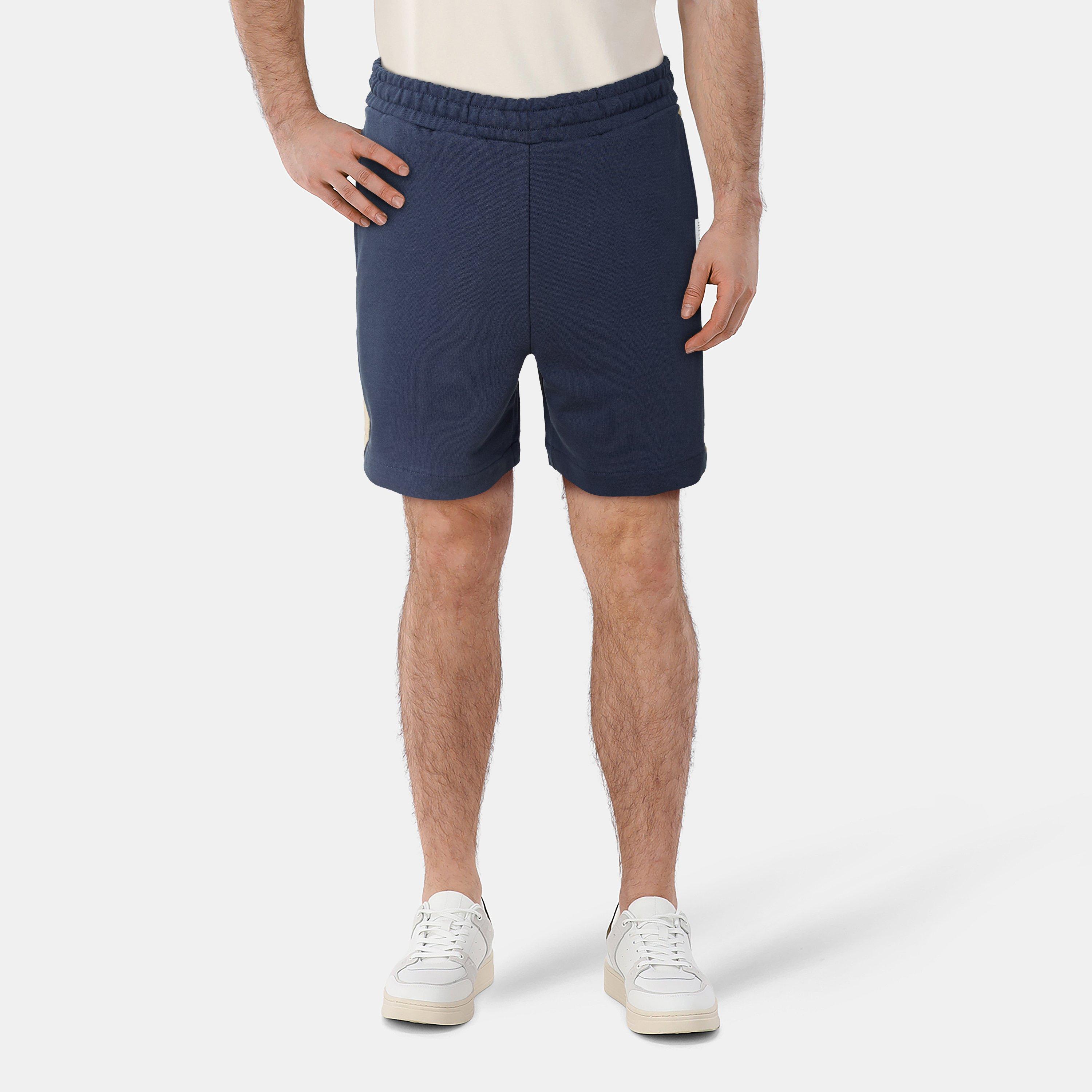  Dark Navy - Lyle and Scott - Men's Fleece Jogger Shorts - 3