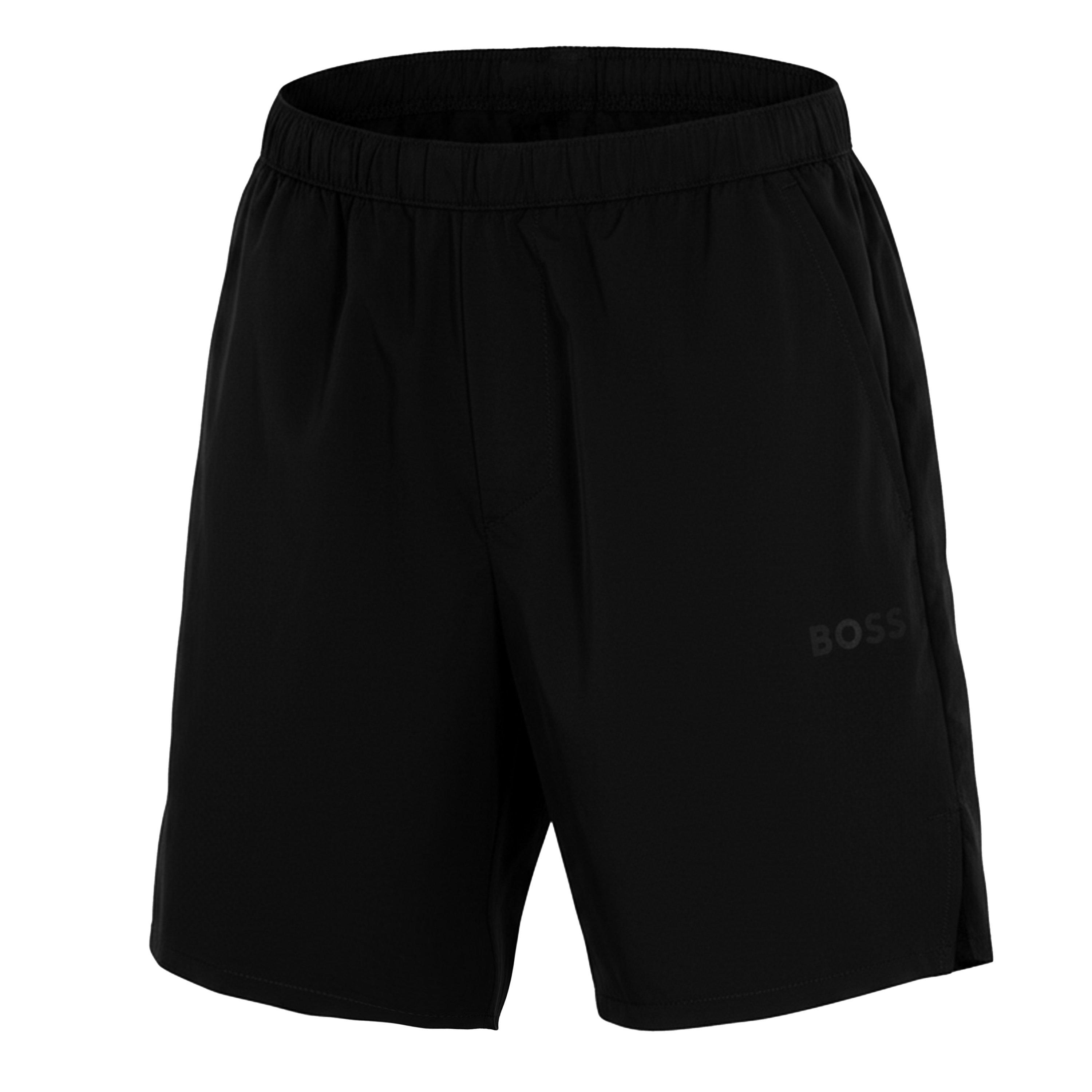 Boss Men's Green Performance Gym Shorts - Black - L