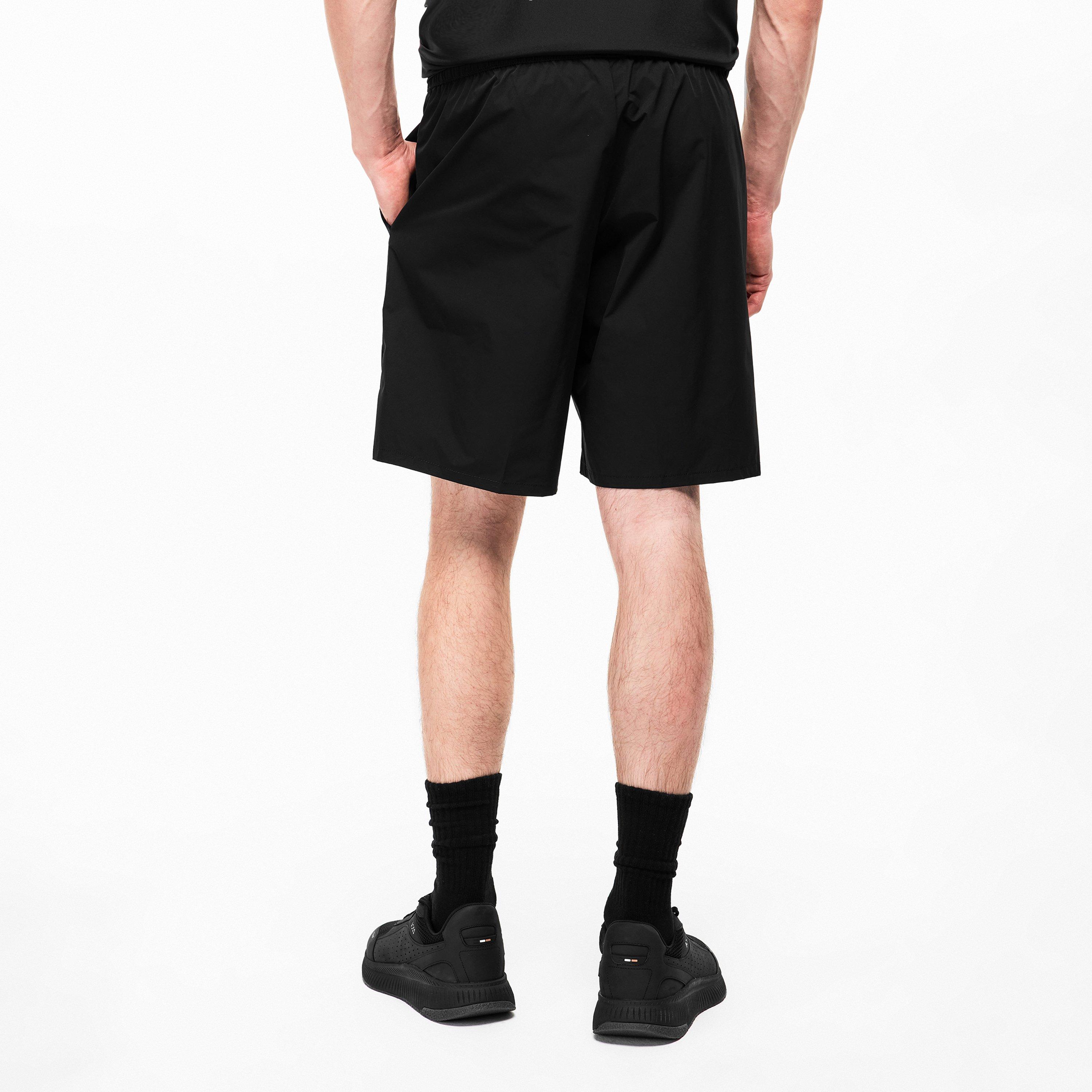 Black - Boss - Men's  Green Performance Gym Shorts - 4