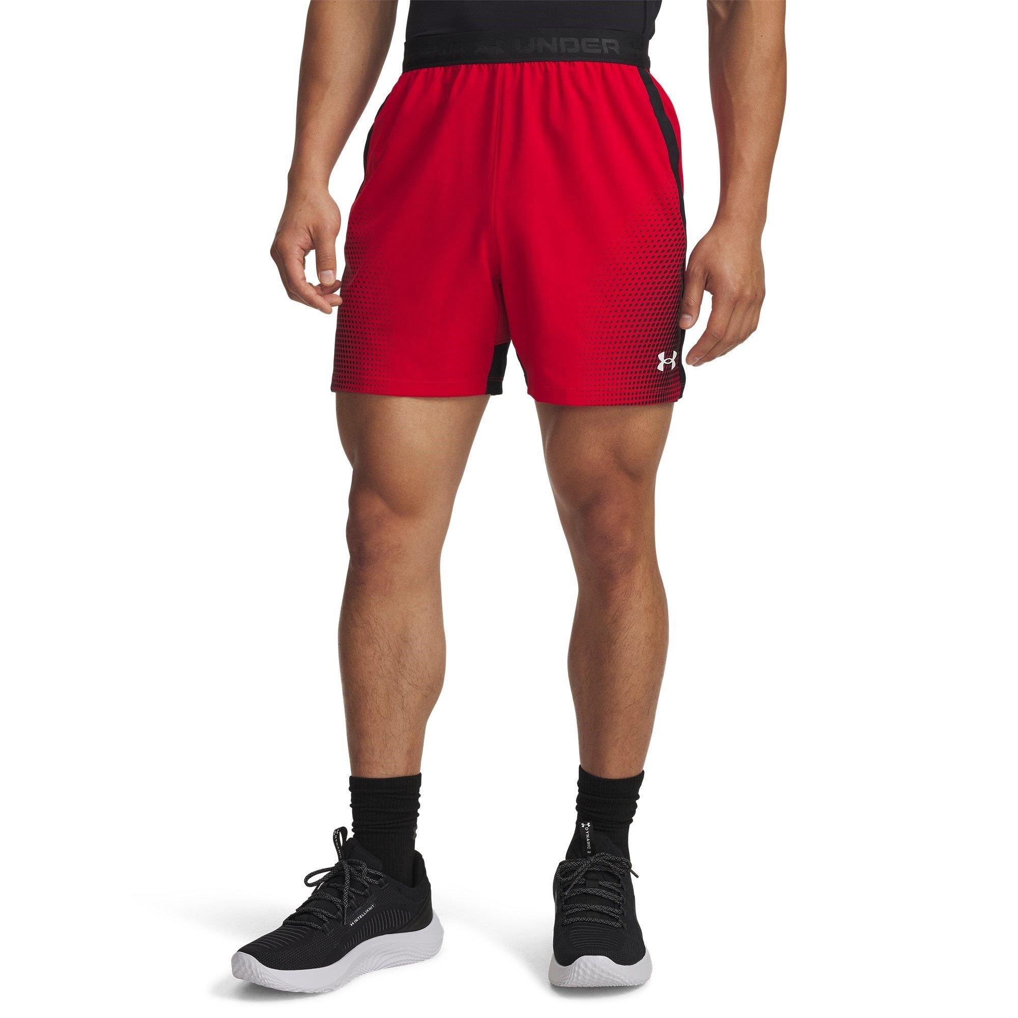 Under Armour Men's Performance Gym Shorts - Red - 2XL