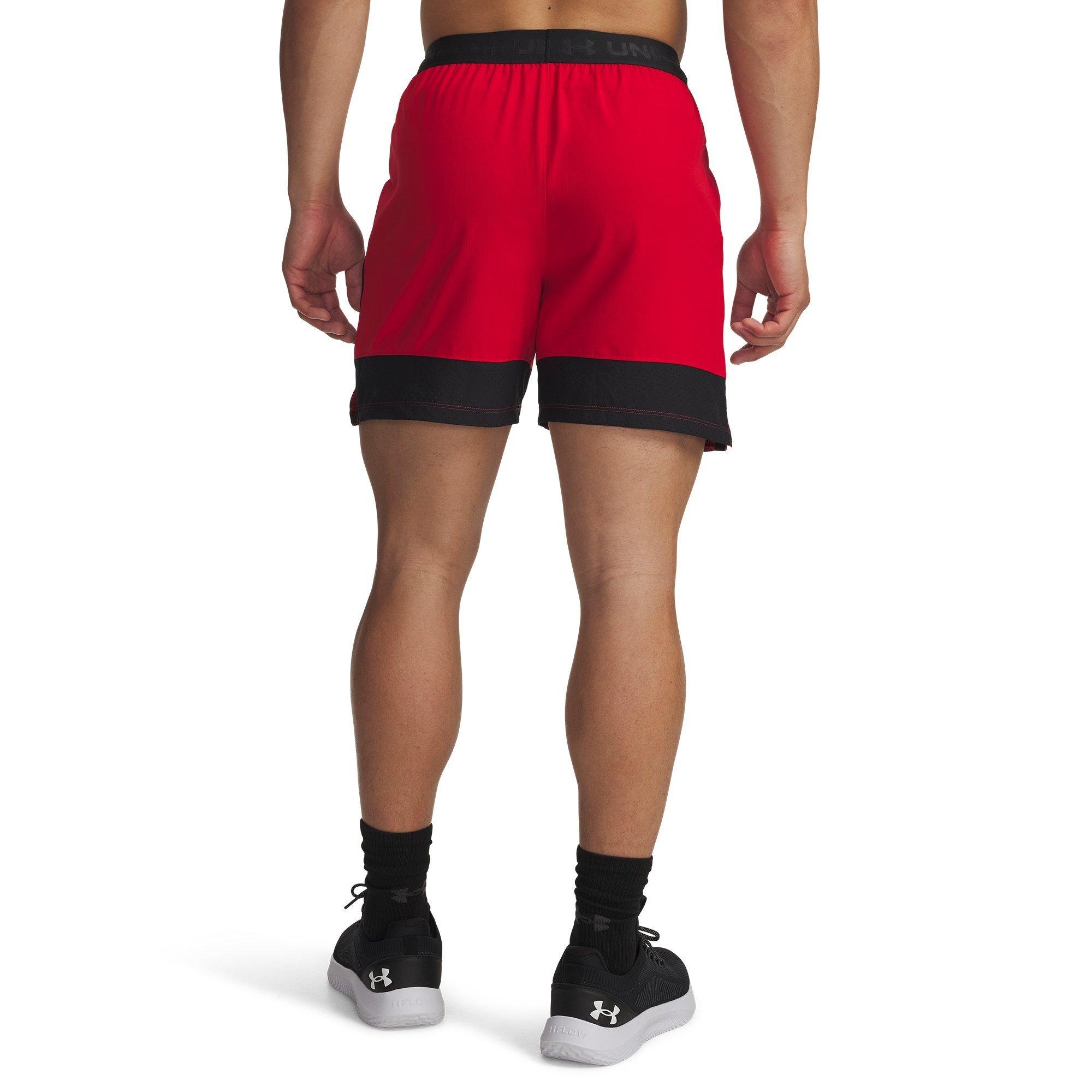 Red - Under Armour - Men's Performance Gym Shorts - 2