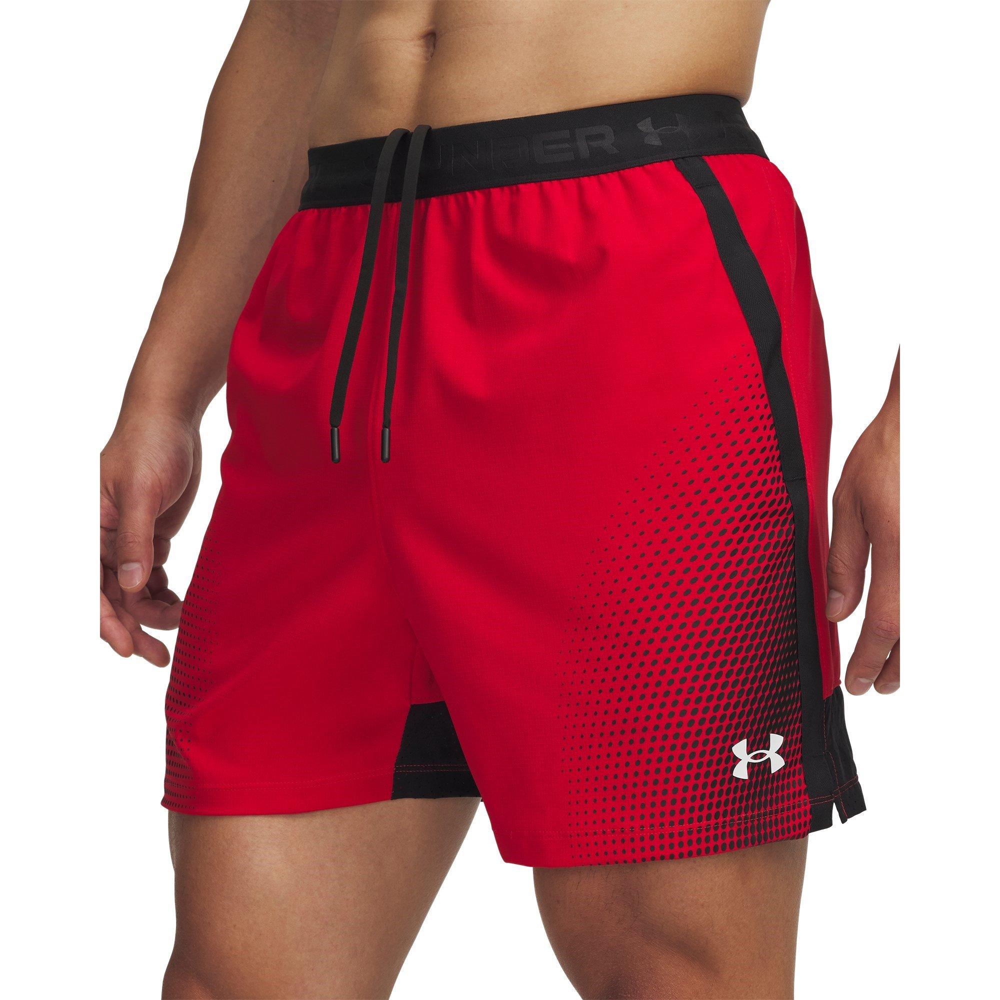 Red - Under Armour - Men's Performance Gym Shorts - 3