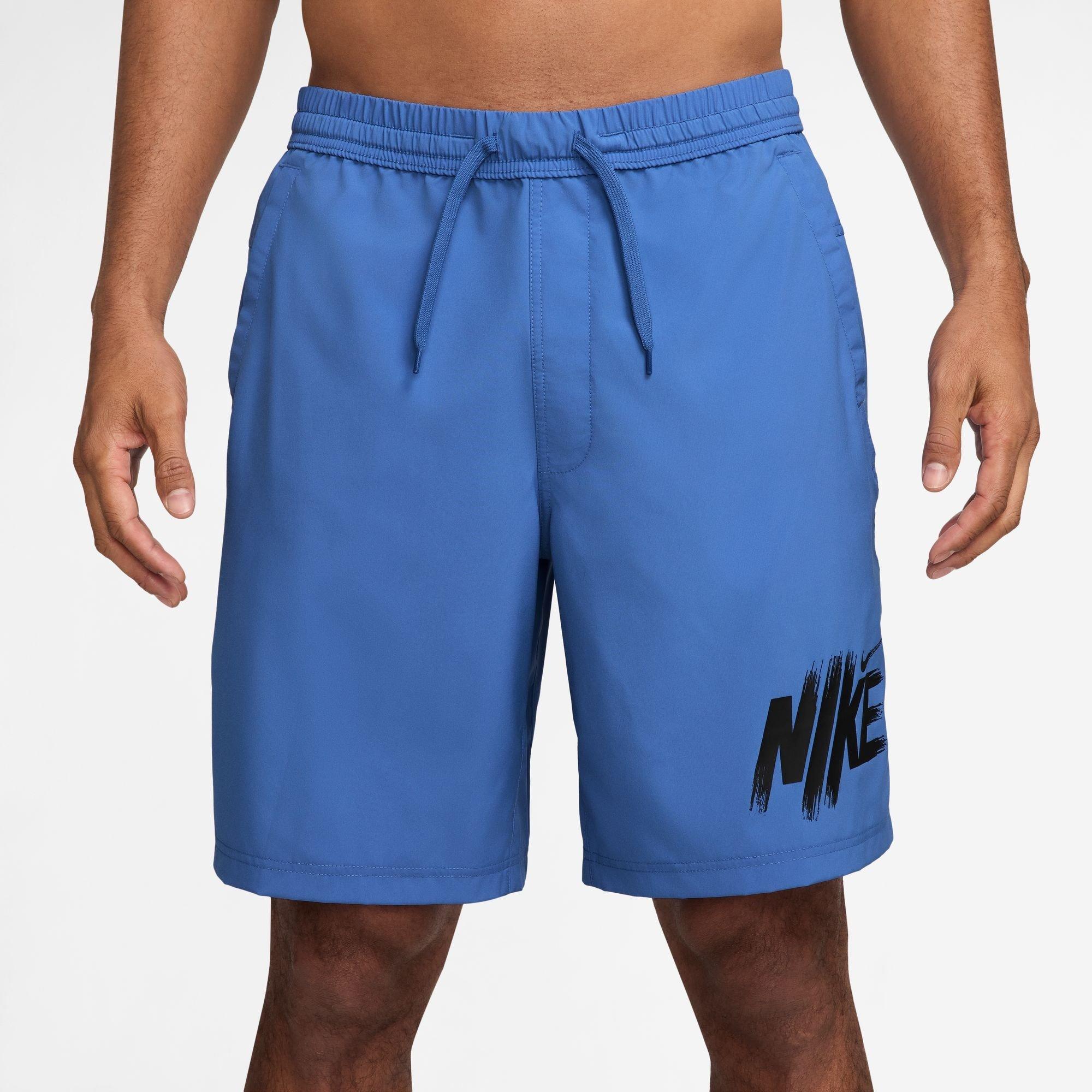 Comet Blue/Blac - Nike - Men's Form Gym Shorts - 1