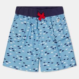 Lilly and Sid Fish Print Short Jn99