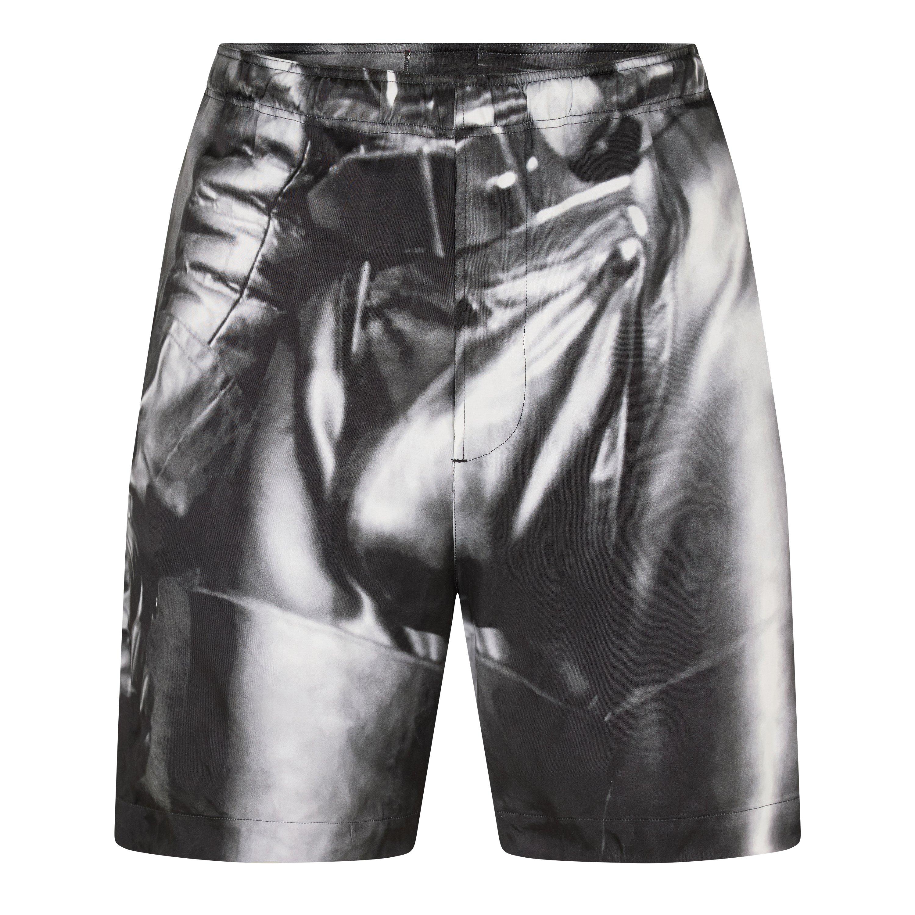 Diesel  Adults Fleece Jogger Shorts - Black Black - S (46)