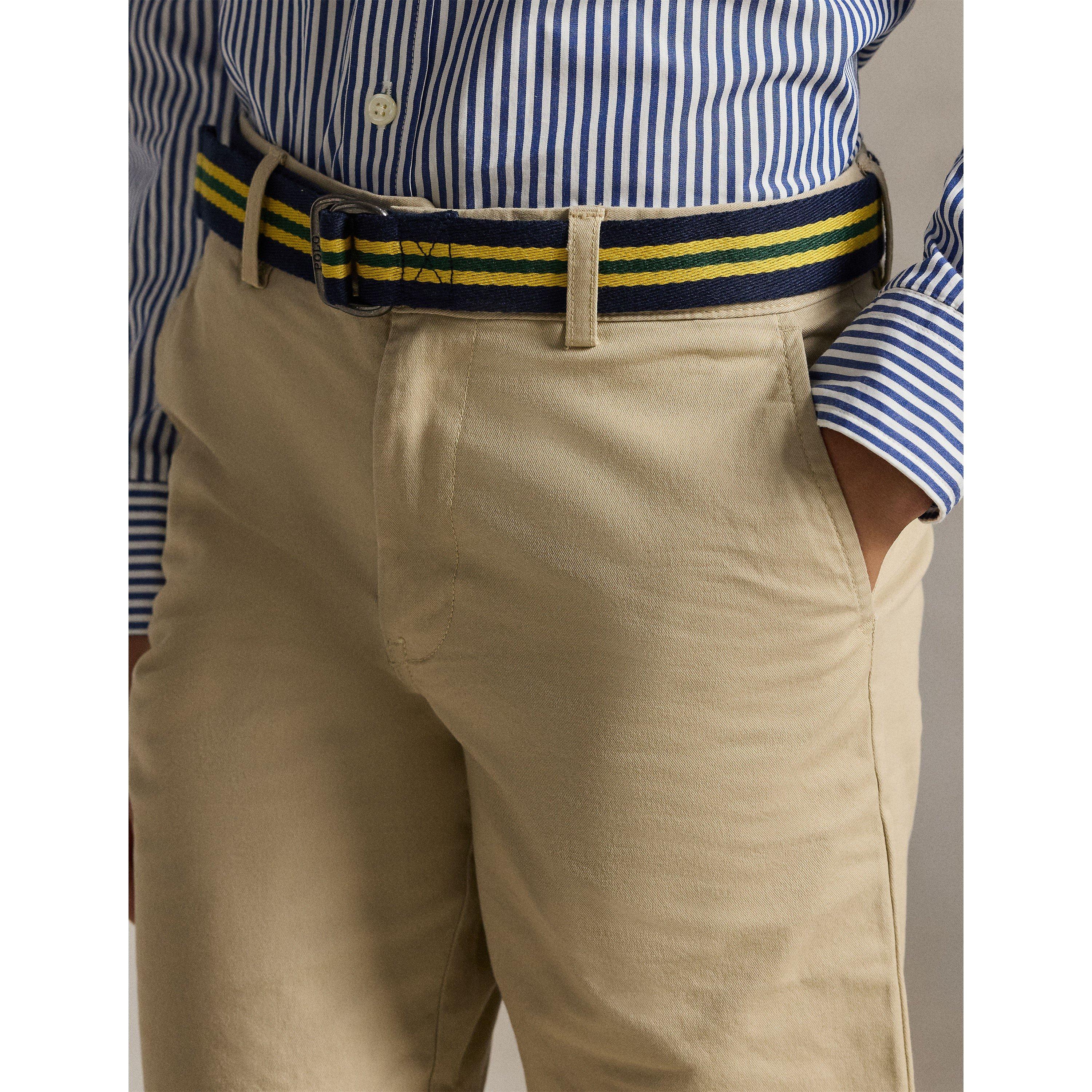 Khaki - Polo Ralph Lauren - Bedford Skinny Flex Abrasion Shorts Juniors - 4