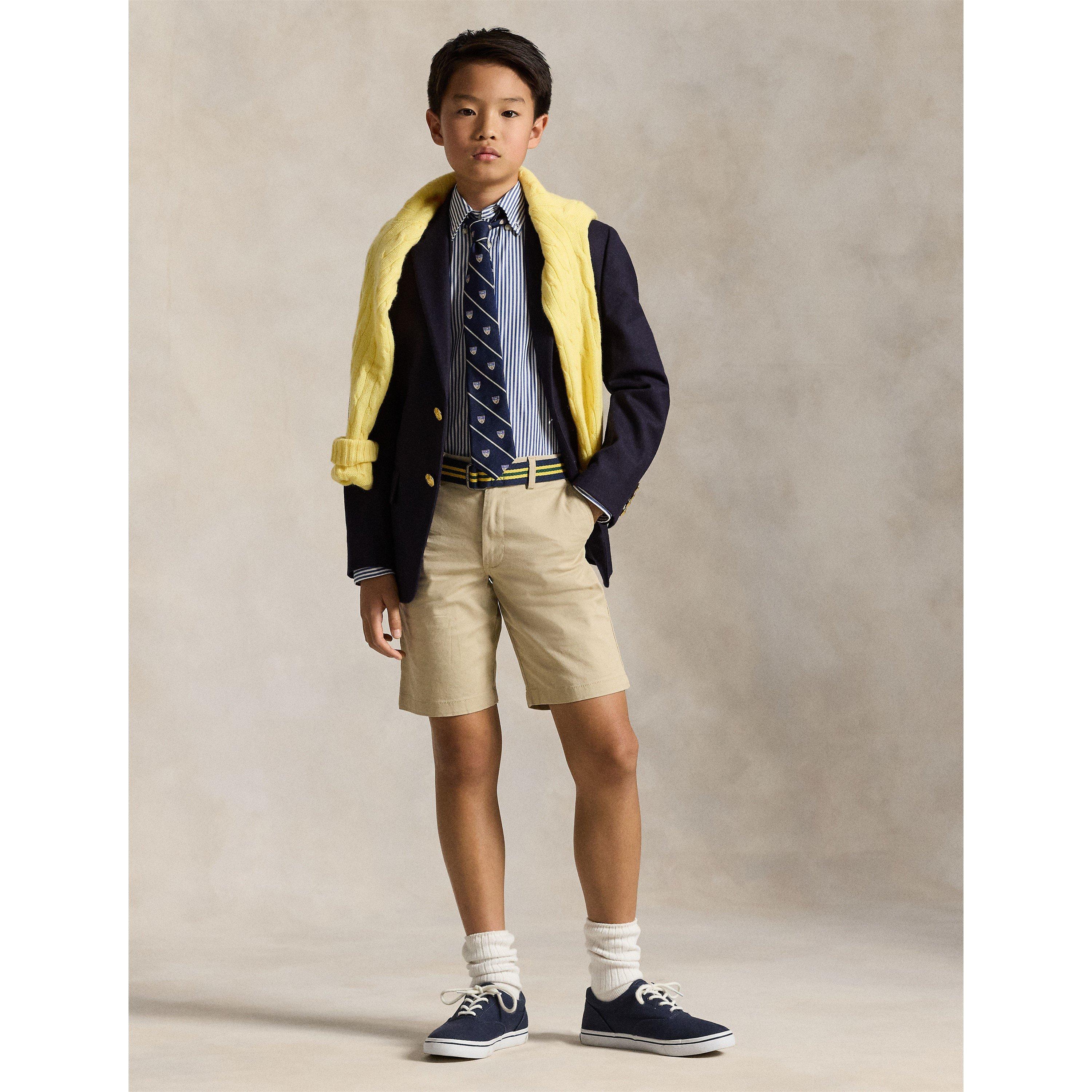 Khaki - Polo Ralph Lauren - Bedford Skinny Flex Abrasion Shorts Juniors - 5