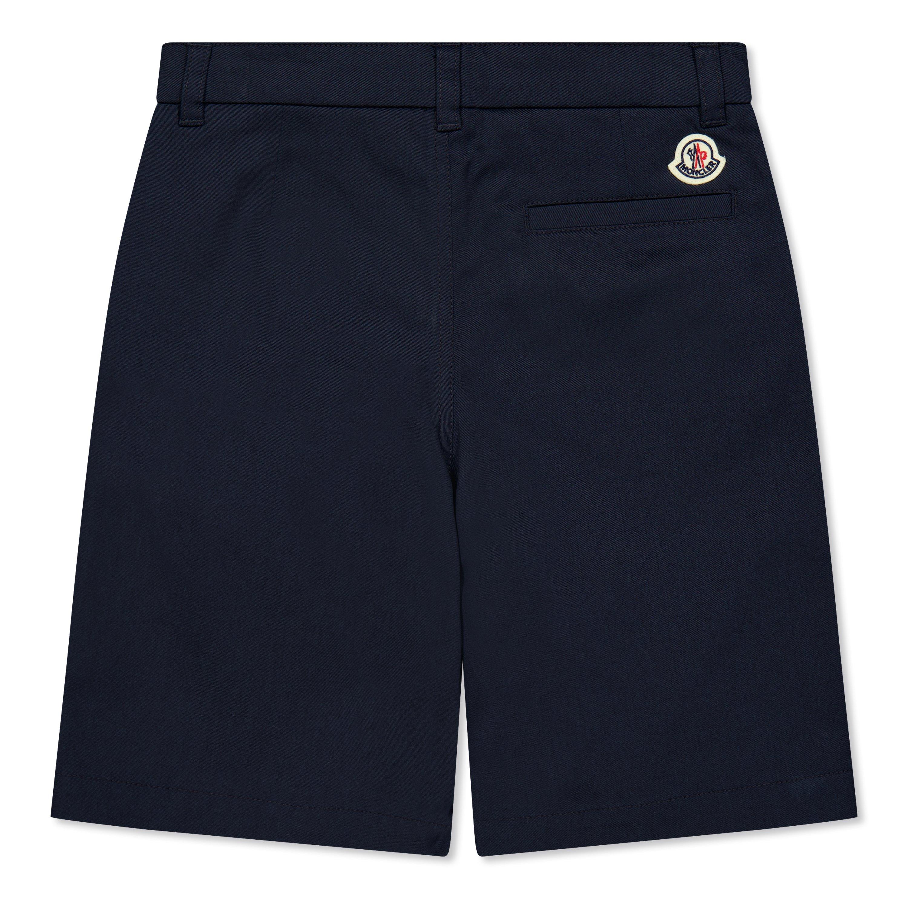 Navy 744 - Moncler - Kids' Chino Shorts - 2