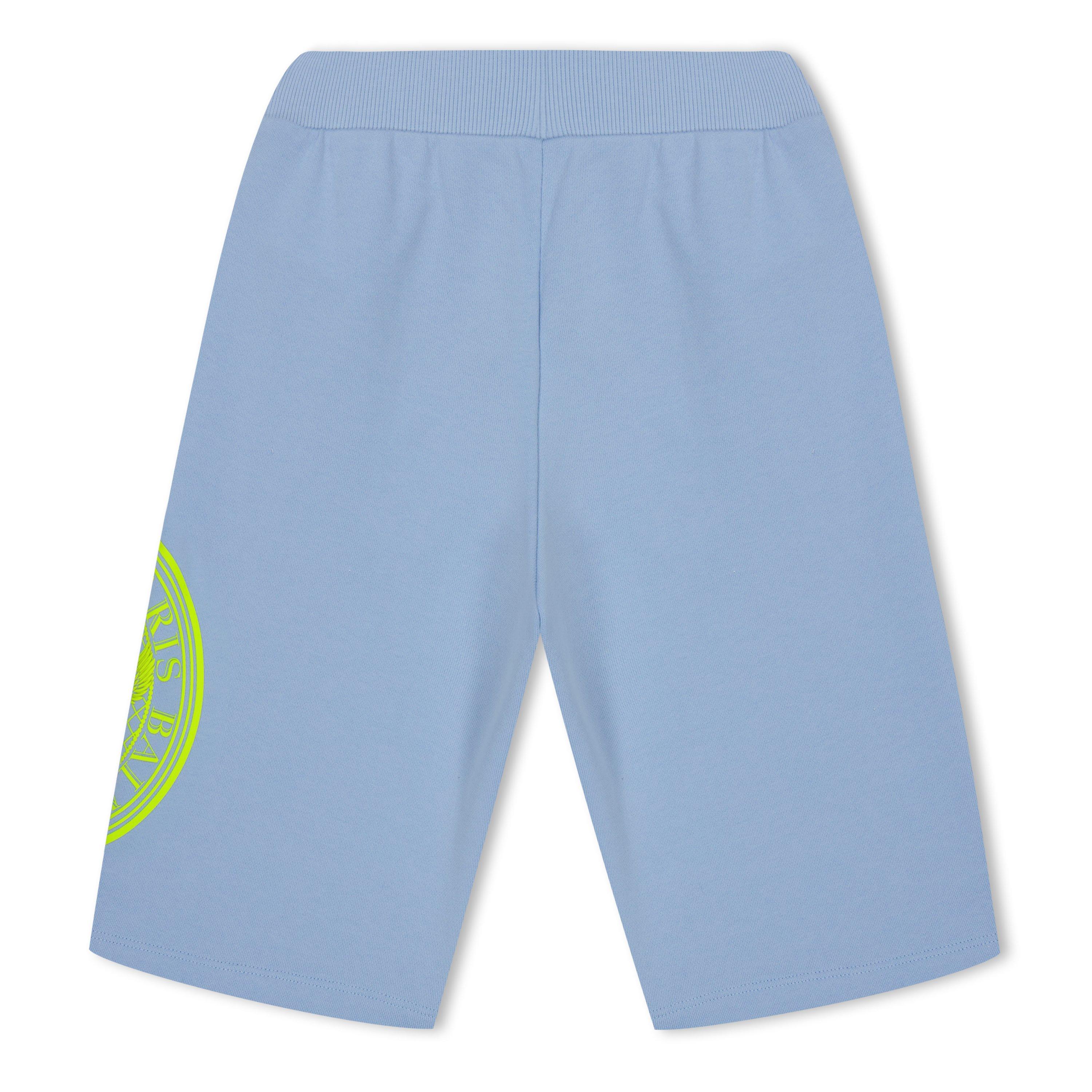 Blue/Lime 652GL - Balmain - Coin Print Shorts Juniors - 2
