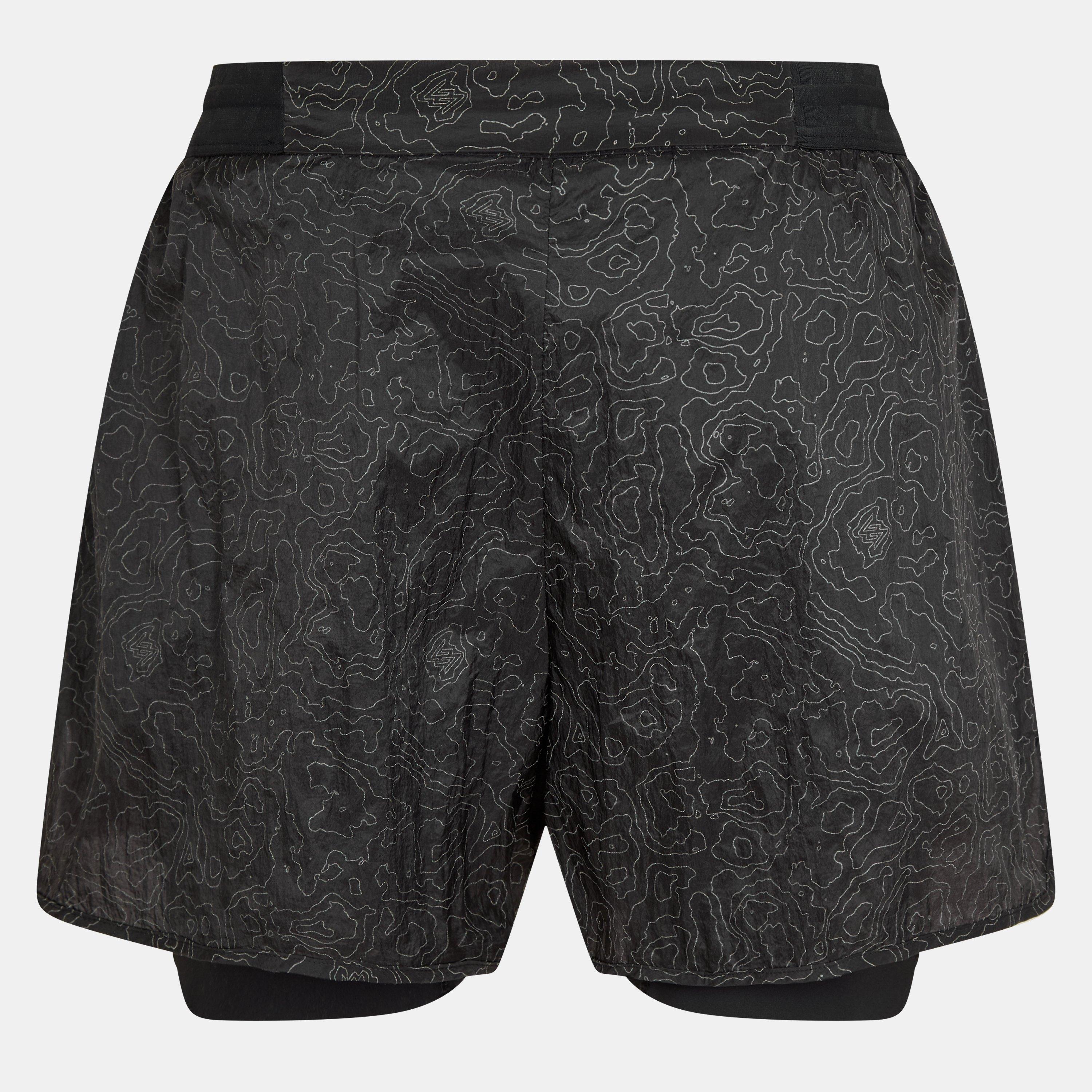 Black - Represent 247 - Men's Contour Performance Gym Shorts - 2