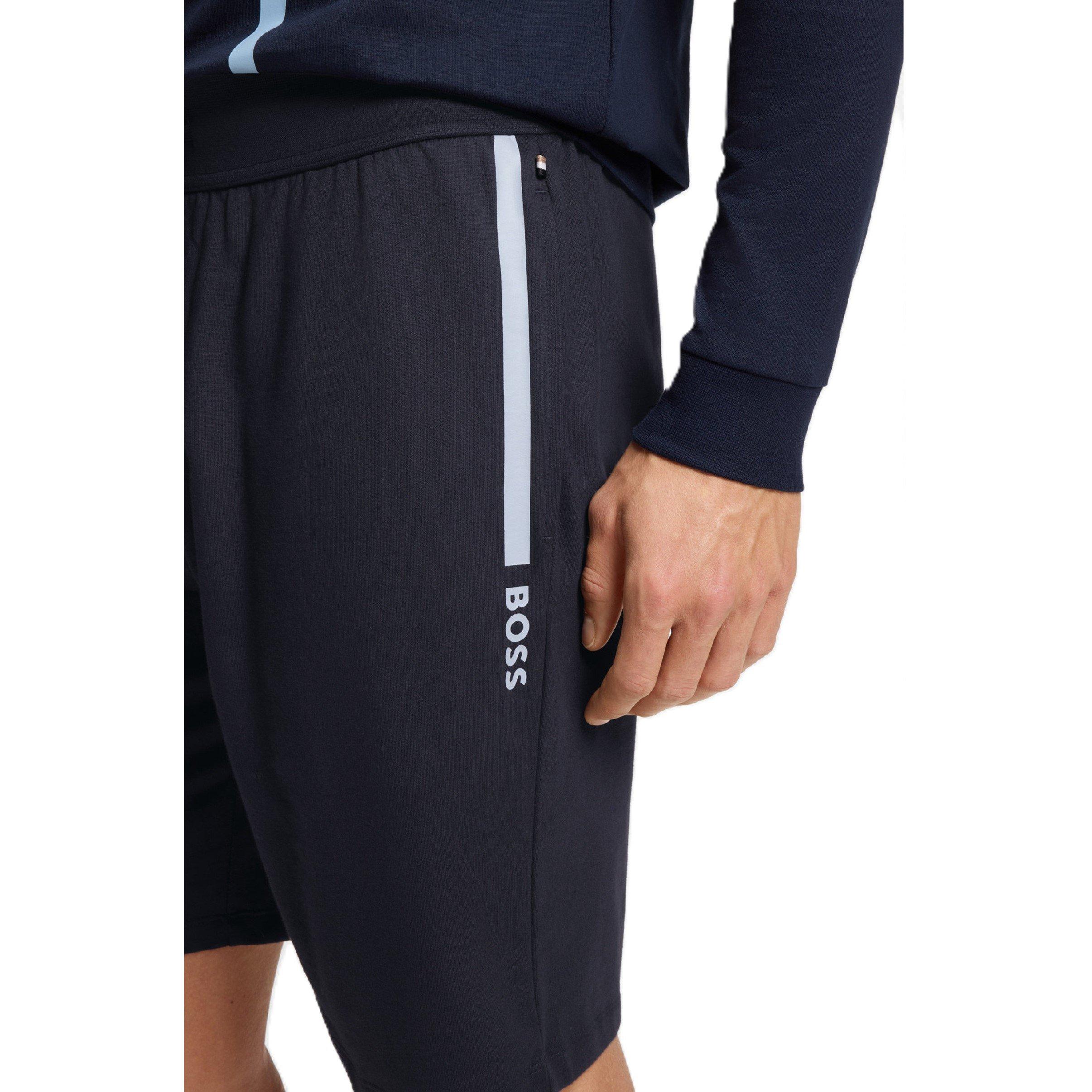 Dark Blue - Boss - Authentic Shorts 10269562 03 Jogger Short Mens - 3
