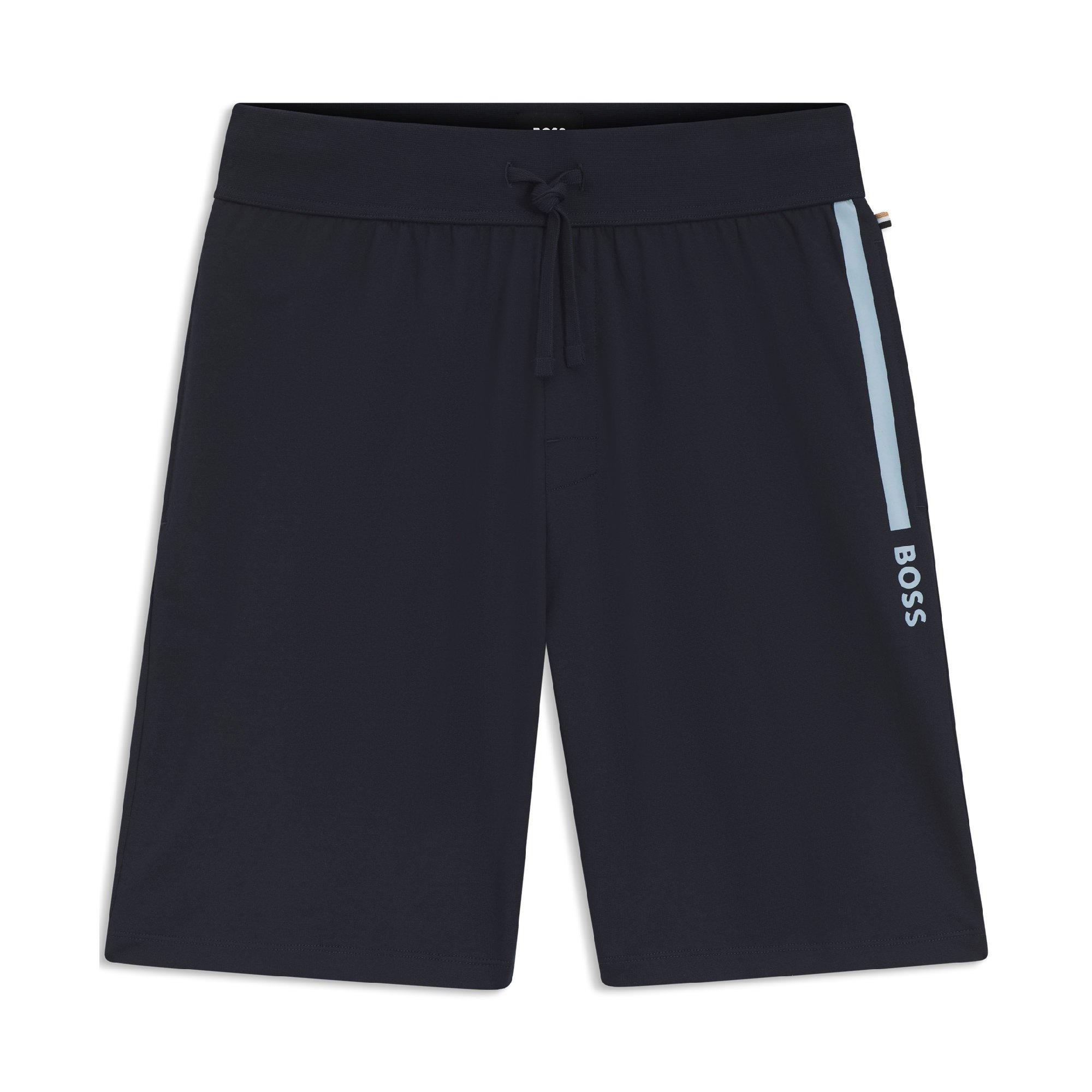 Dark Blue - Boss - Authentic Shorts 10269562 03 Jogger Short Mens - 4