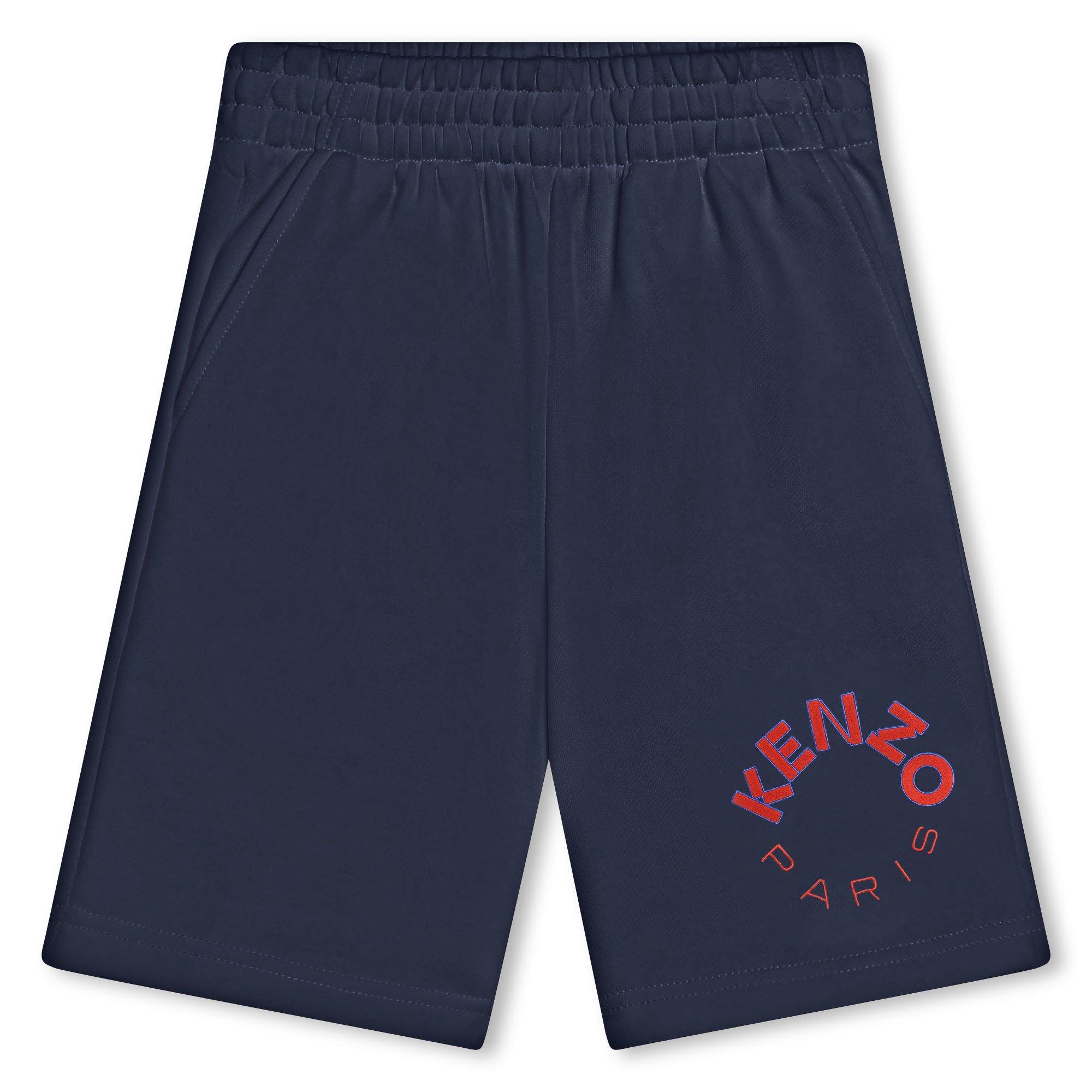 Kenzo  Kids Logo Shorts Juniors - Navy 84A - 10Y