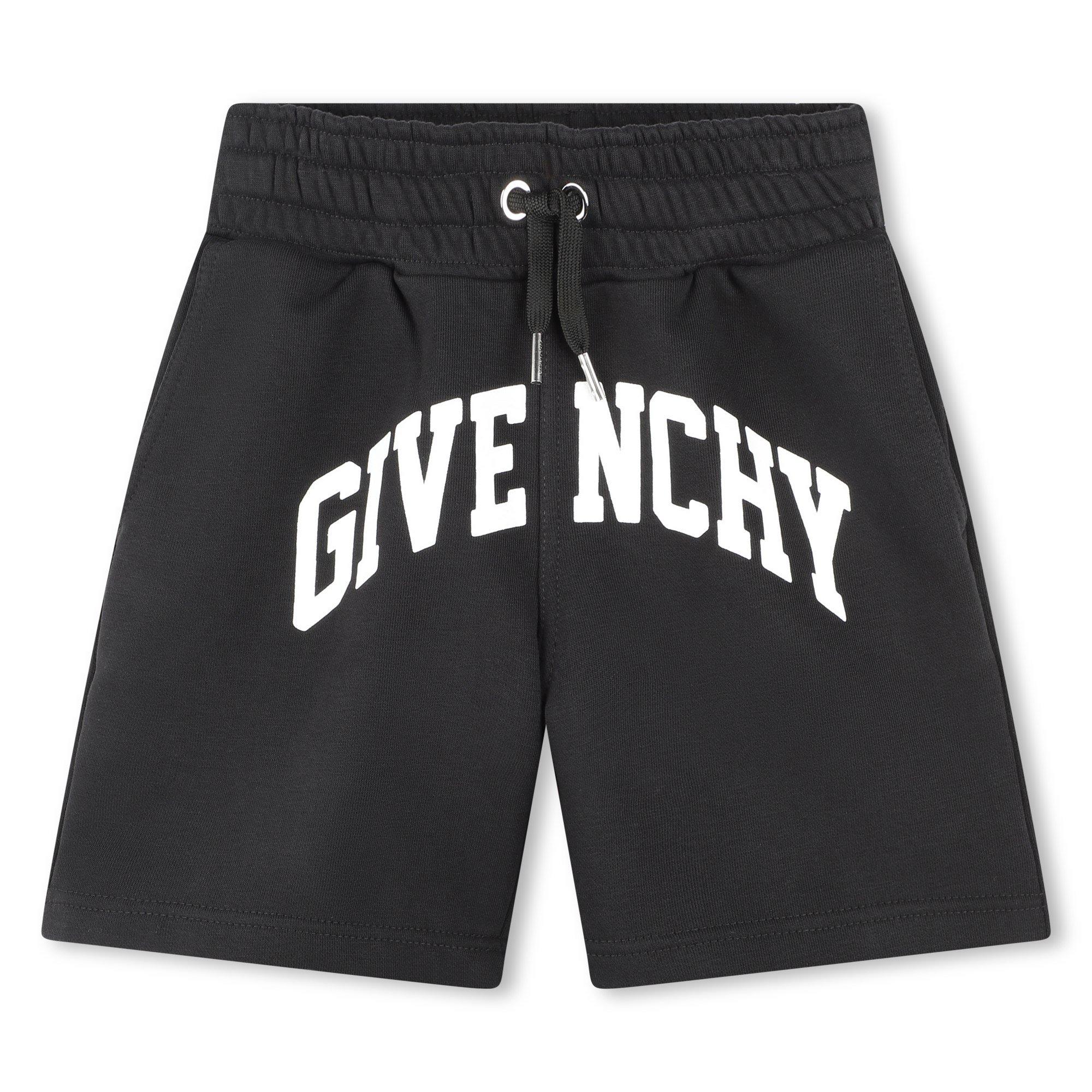 Givenchy  Black 09B Logo Shorts Juniors - 8Y
