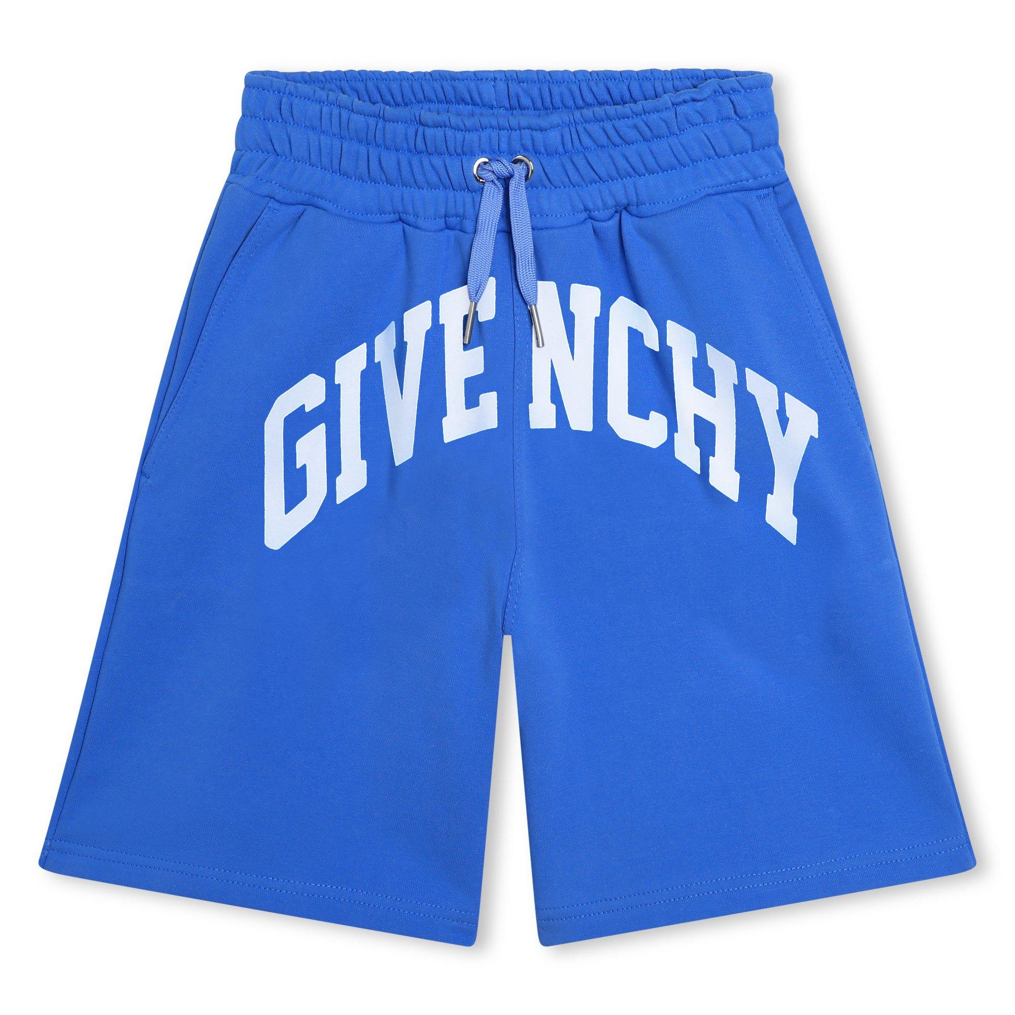 Givenchy  Kids Logo Shorts Juniors - Blue 824 - 8Y
