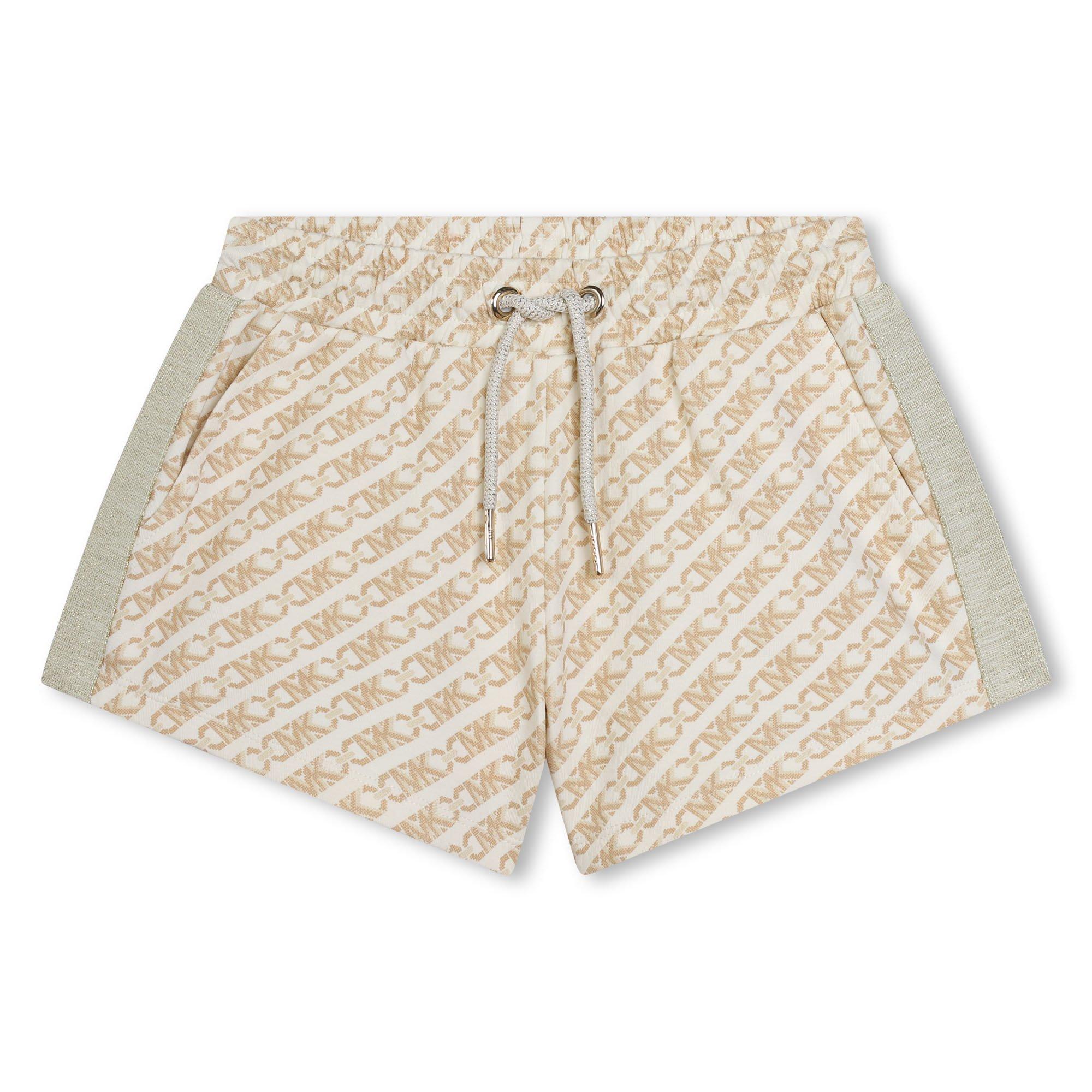 Cream 190 - Michael Kors - Kids' Fleece Jogger Shorts - 1