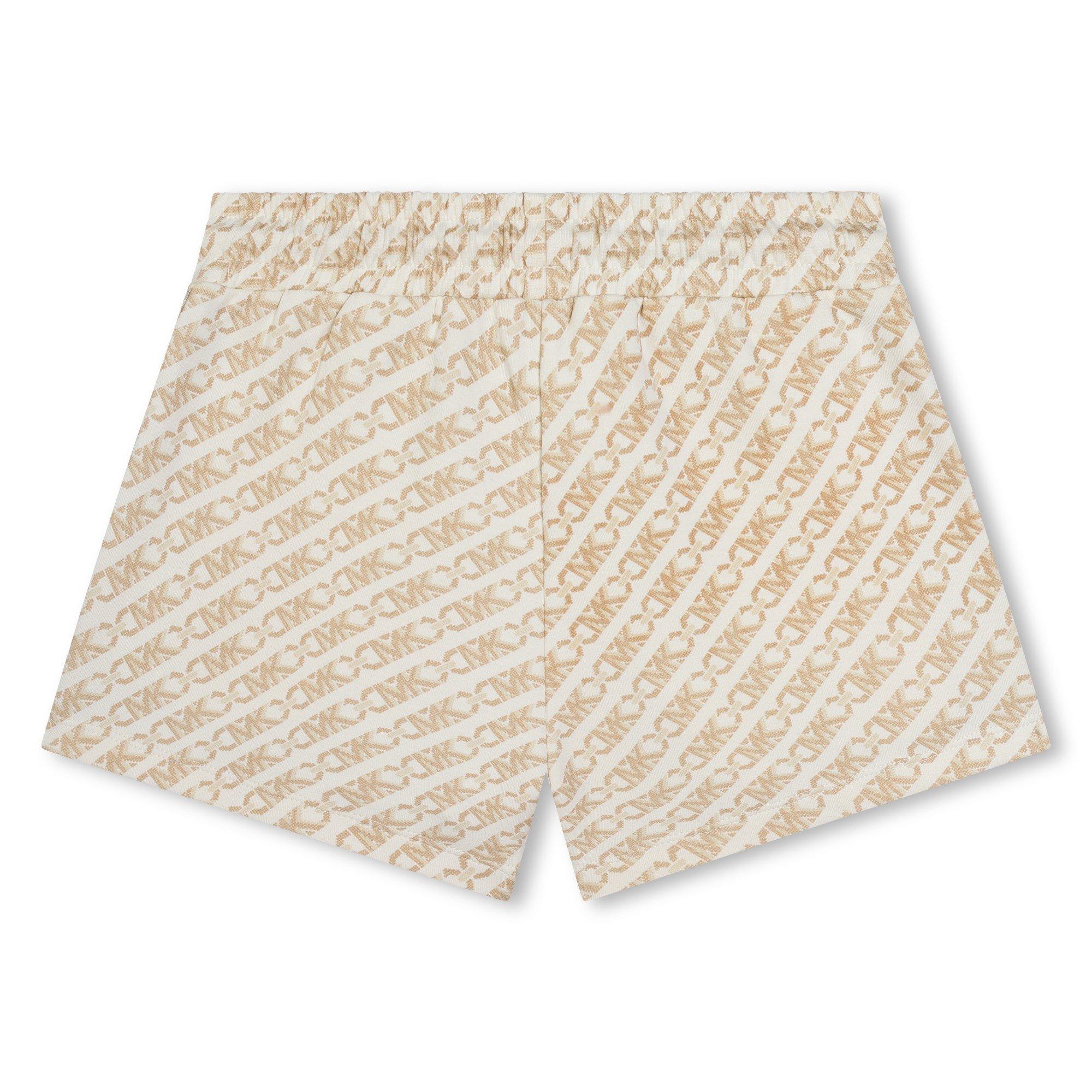 Cream 190 - Michael Kors - Kids' Fleece Jogger Shorts - 2