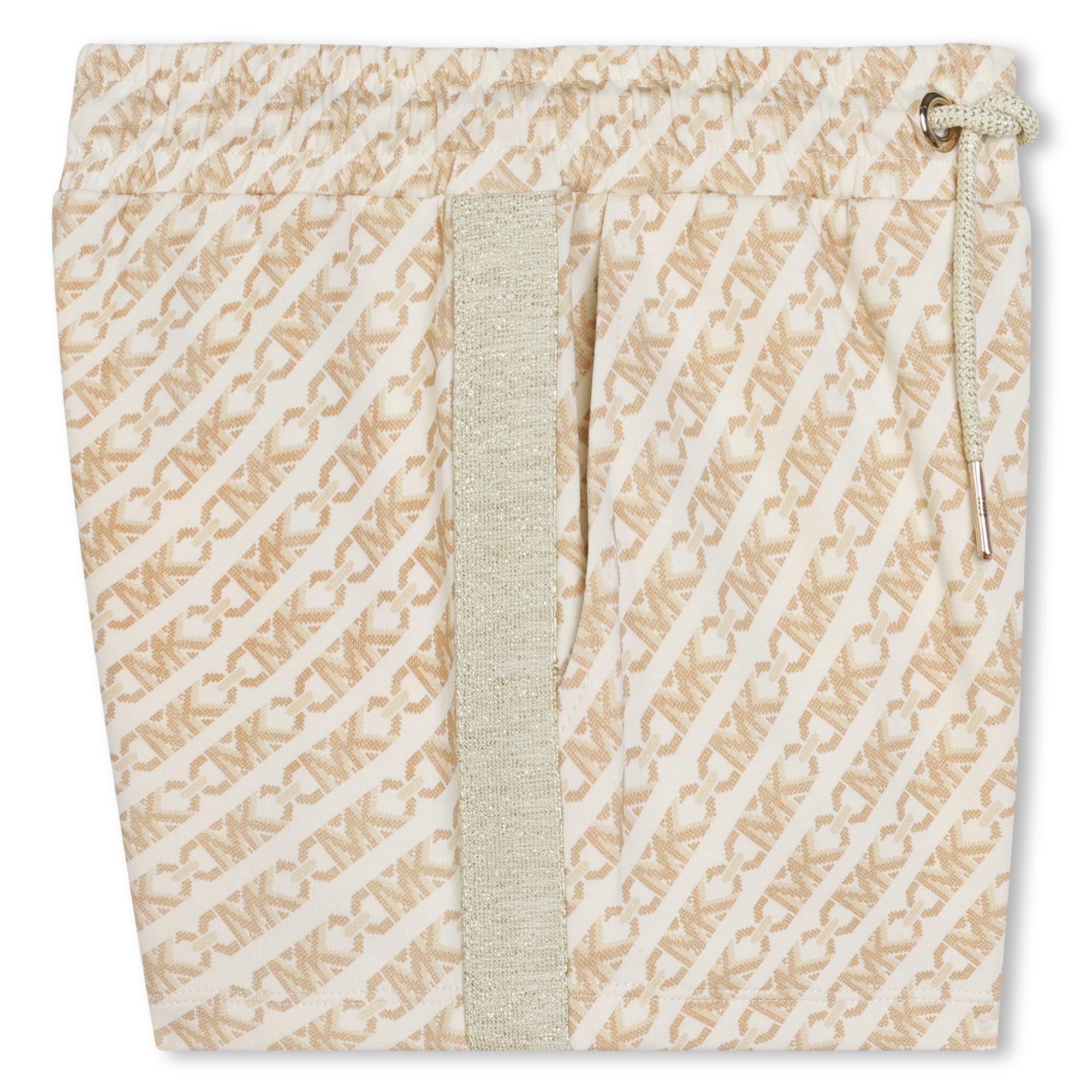 Cream 190 - Michael Kors - Kids' Fleece Jogger Shorts - 3