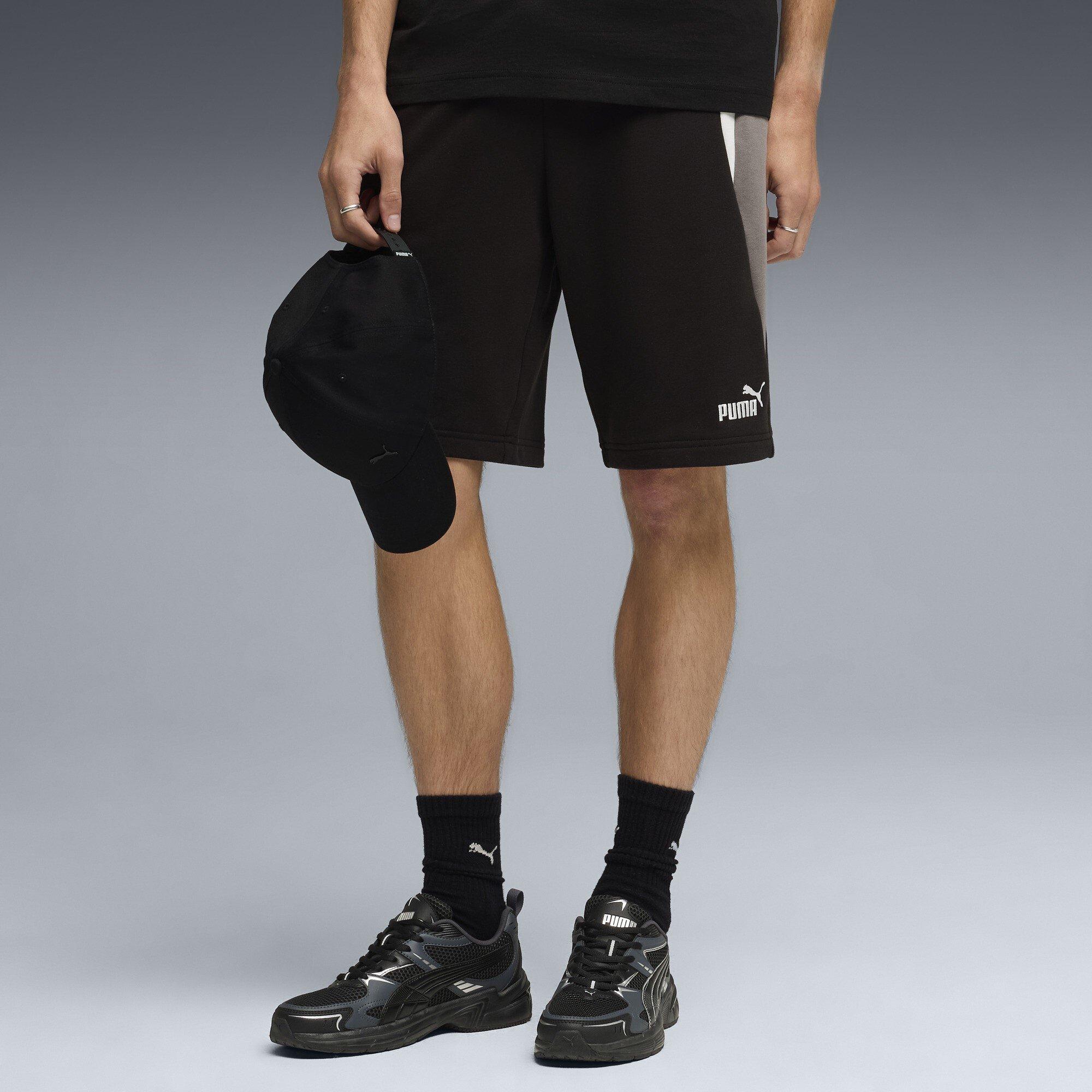 Puma Black - Puma - Men's Jersey Jogger Shorts - 3
