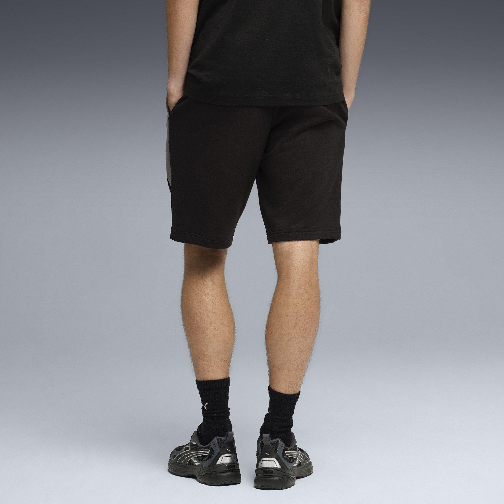 Puma Black - Puma - Men's Jersey Jogger Shorts - 4