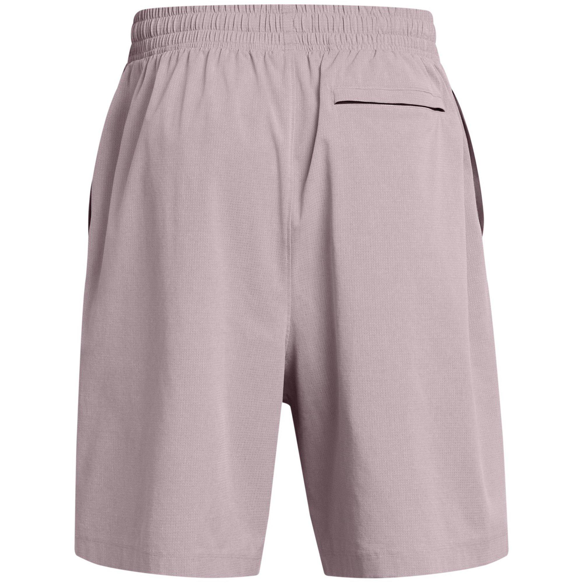 Gray - Under Armour - Unst Vent Performance Gym Shorts - 2