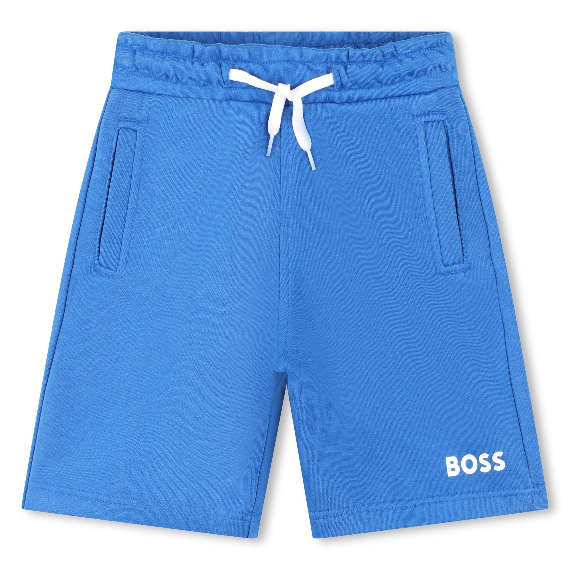 Boss jersey shorts discount