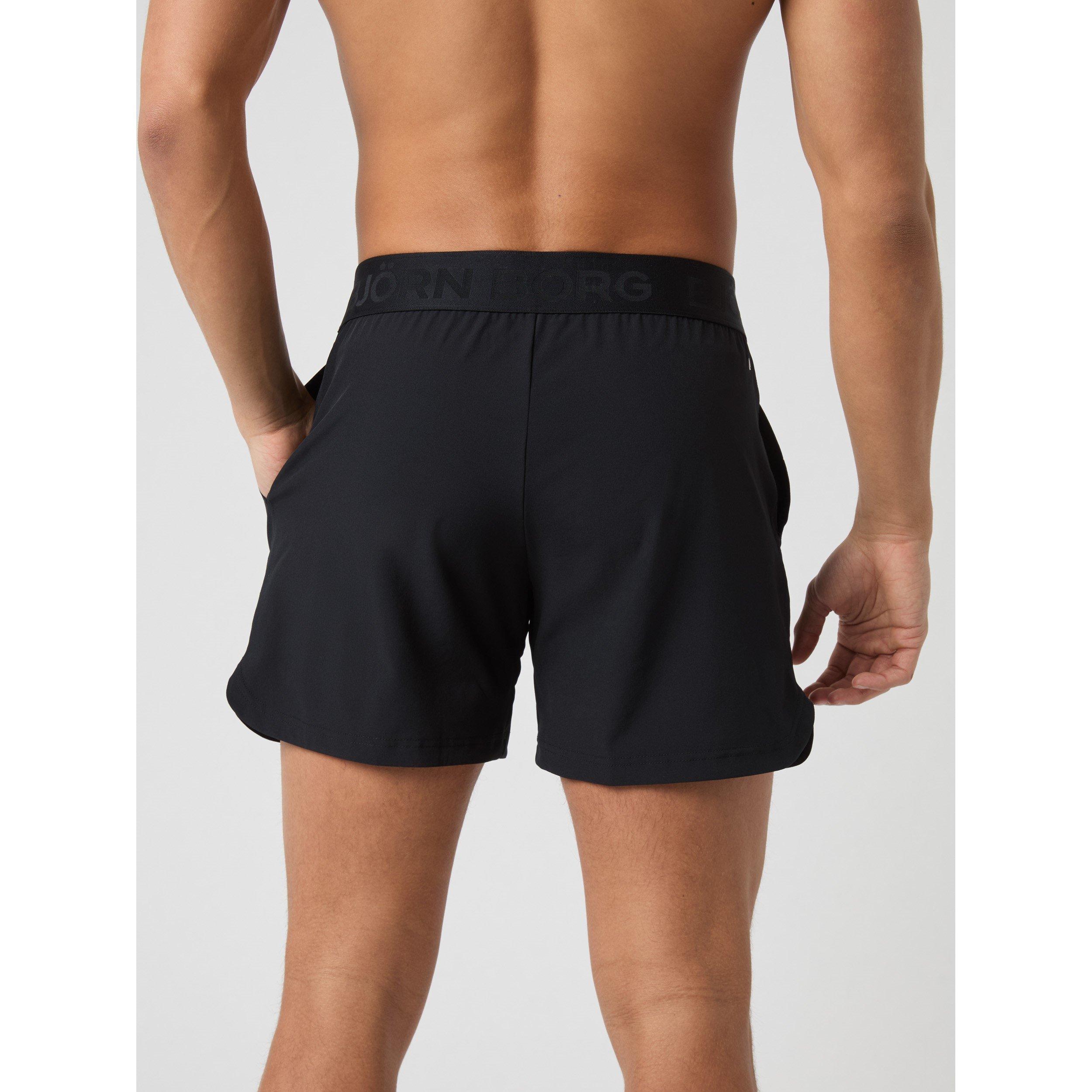 Sort - Bjorn Borg - Bjorn Logo 6in Short Sn61 - 2