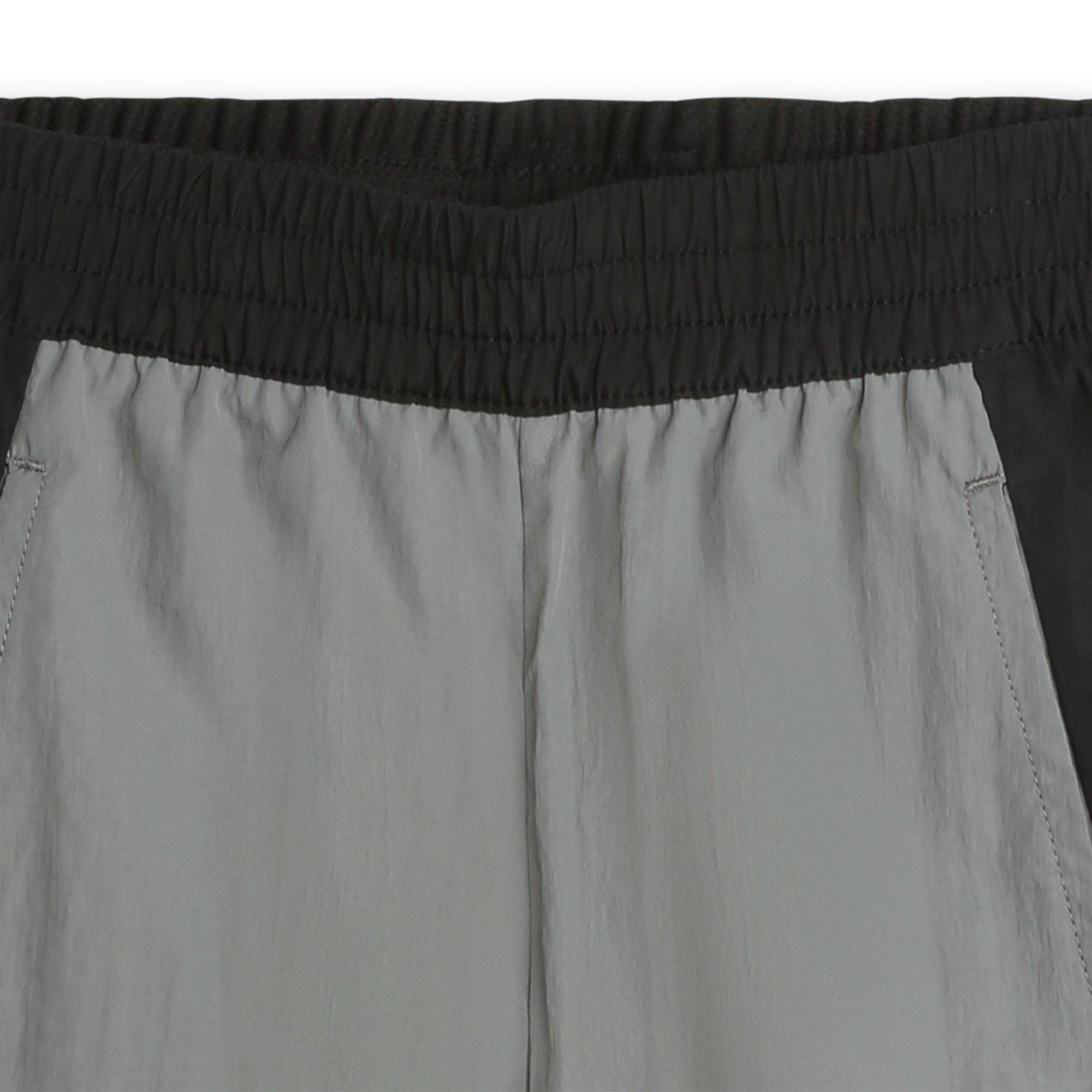 Med Grey 036 - Boss - Kids Logo Design Shorts - 3