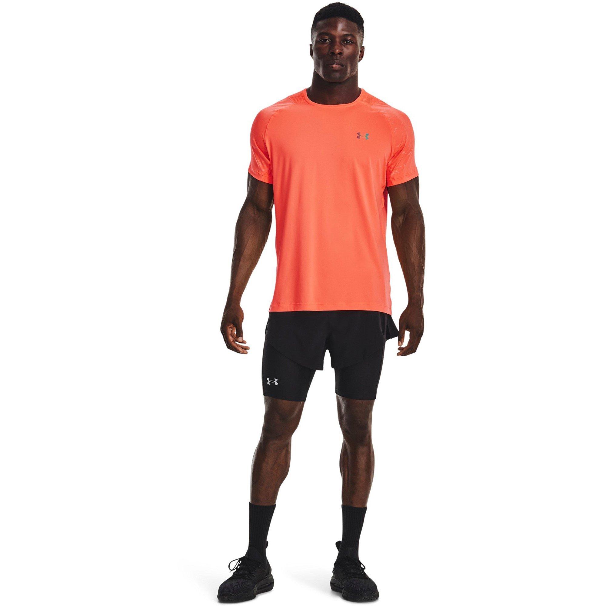 Black - Under Armour - Men's Rush Smartform Performance Gym Shorts - 6