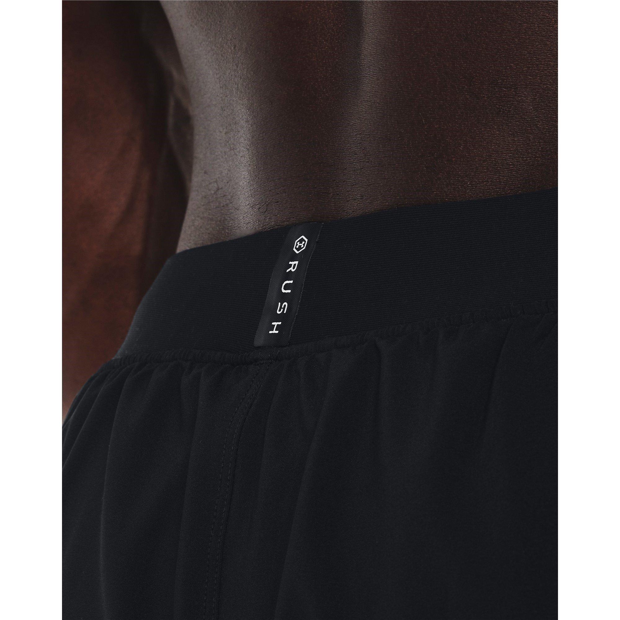 Black - Under Armour - Men's Rush Smartform Performance Gym Shorts - 8