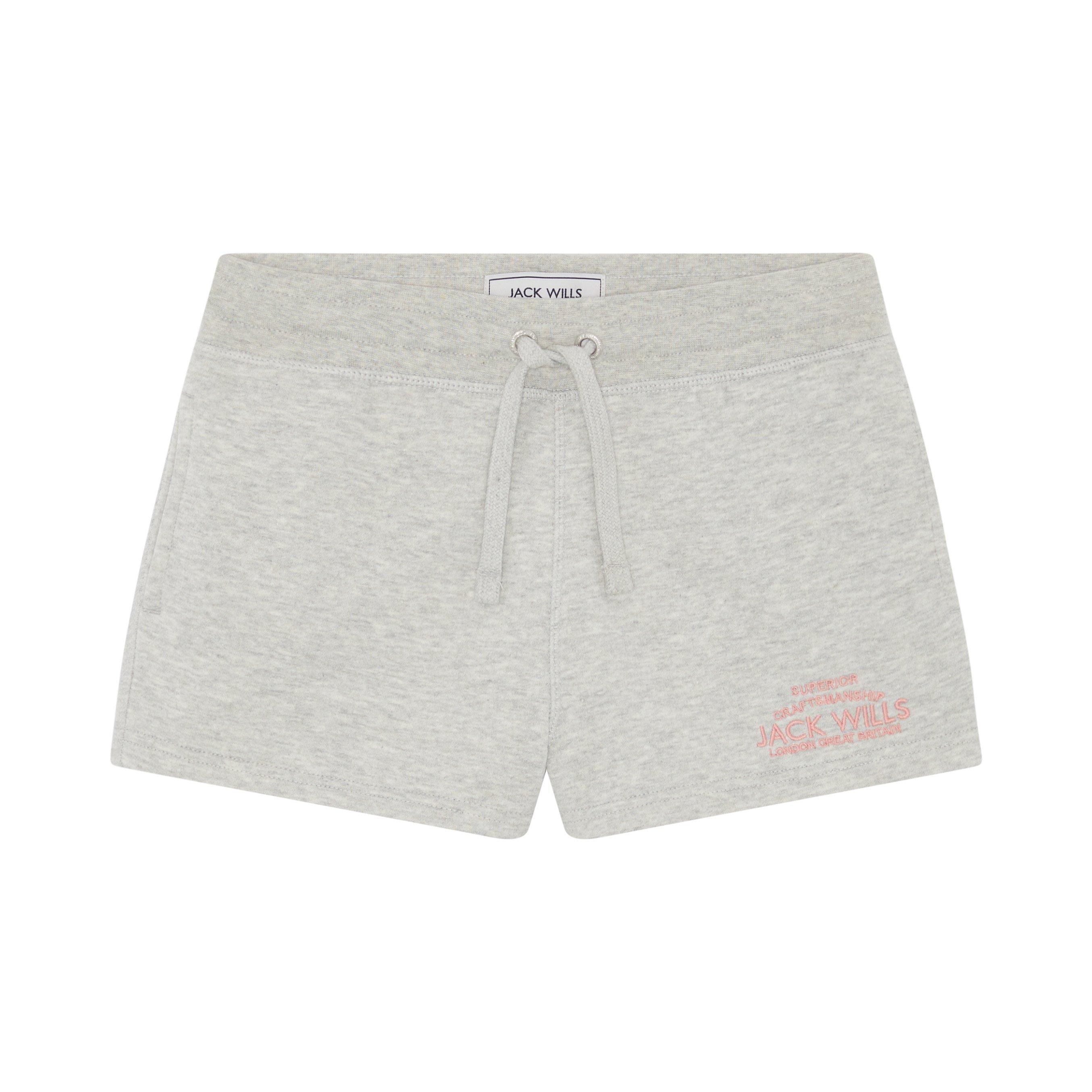 Grey Marl - Jack Wills - Bea Fleece Girls Short - 1