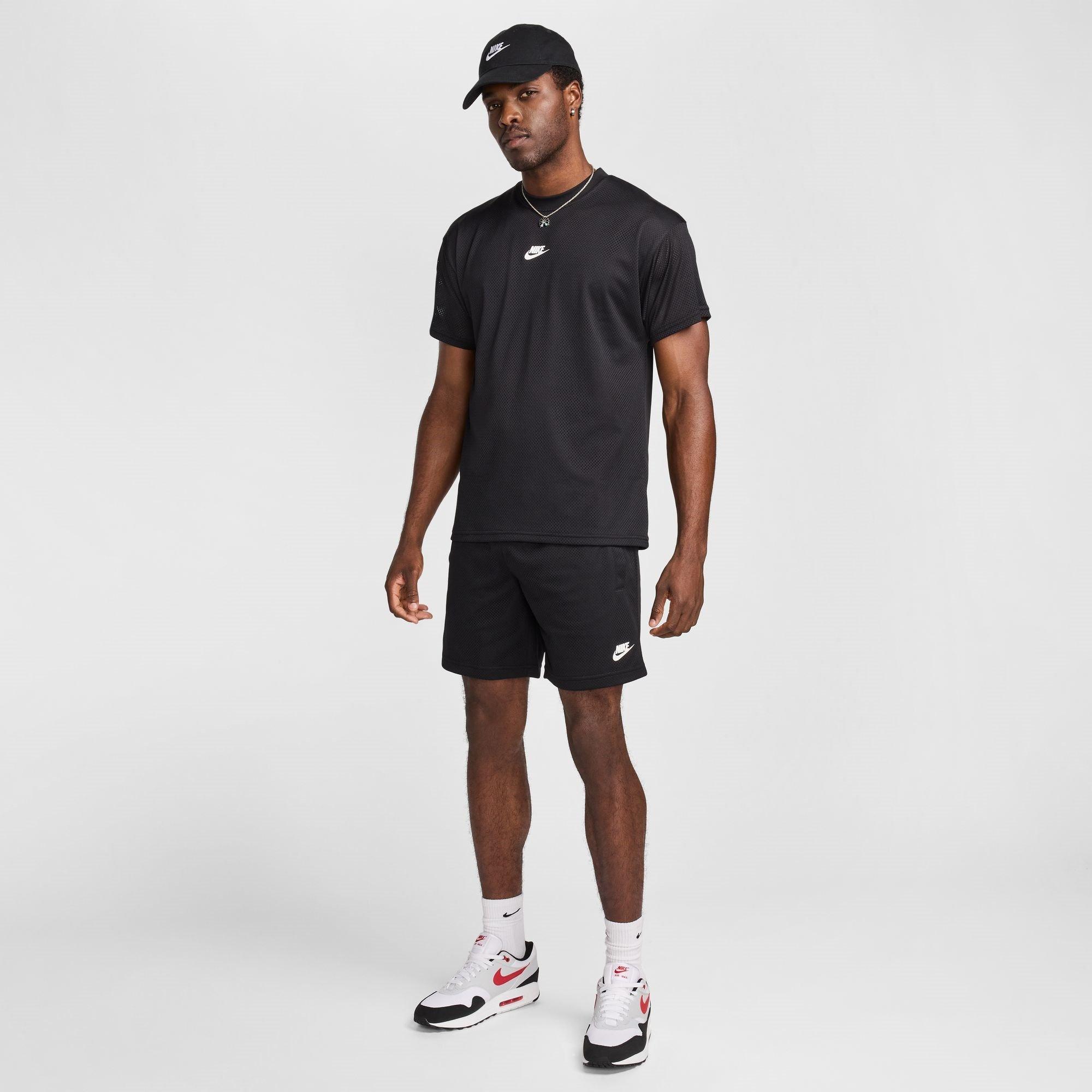 Schwarz - Nike - Air Mesh Shrt Sn53 - 7