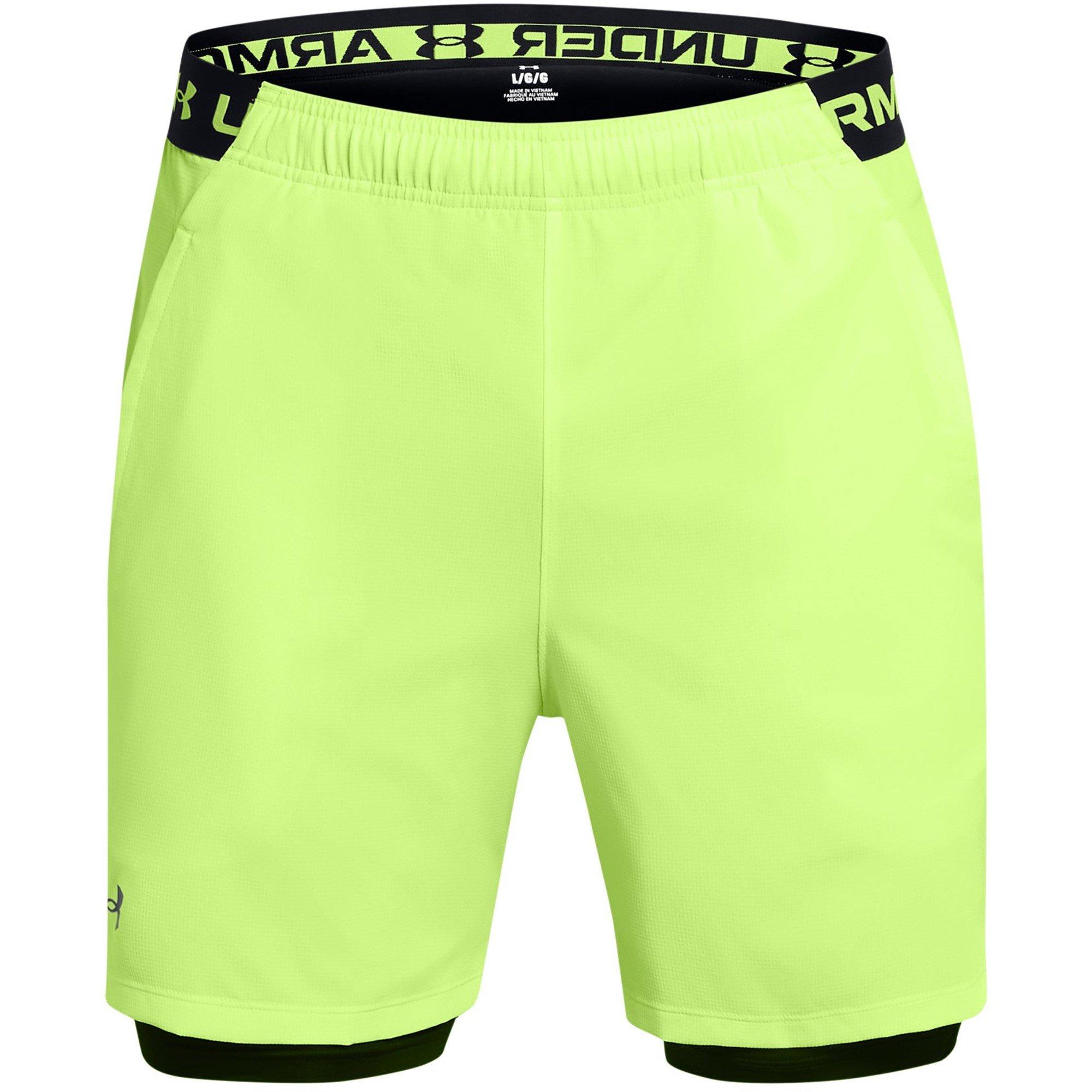 Under Armour Men's Vanish 2-In-1 Shorts - Green - XL