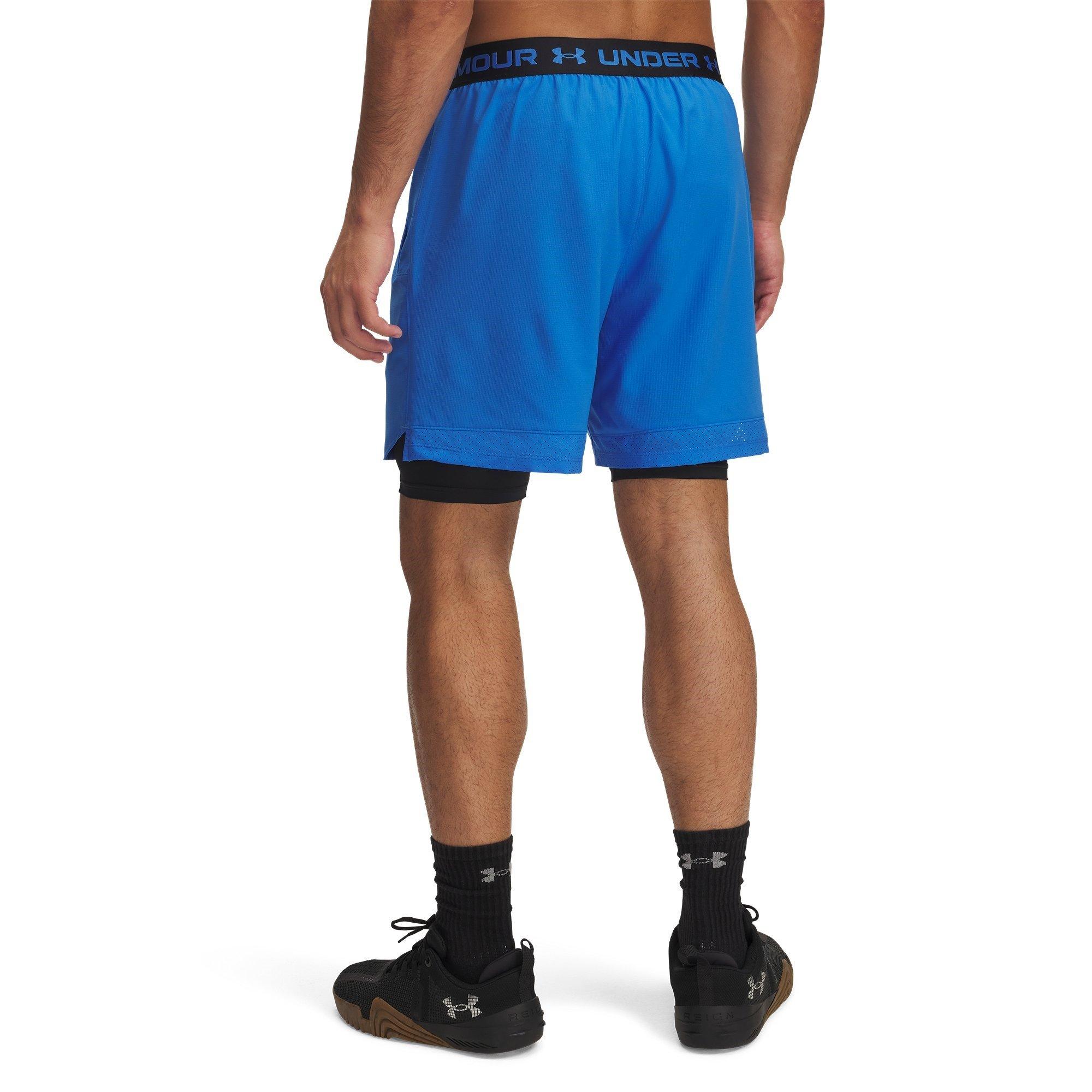 Blauwe Atlantis - Under Armour - Vanish 2-in-1 Shorts Mens - 2