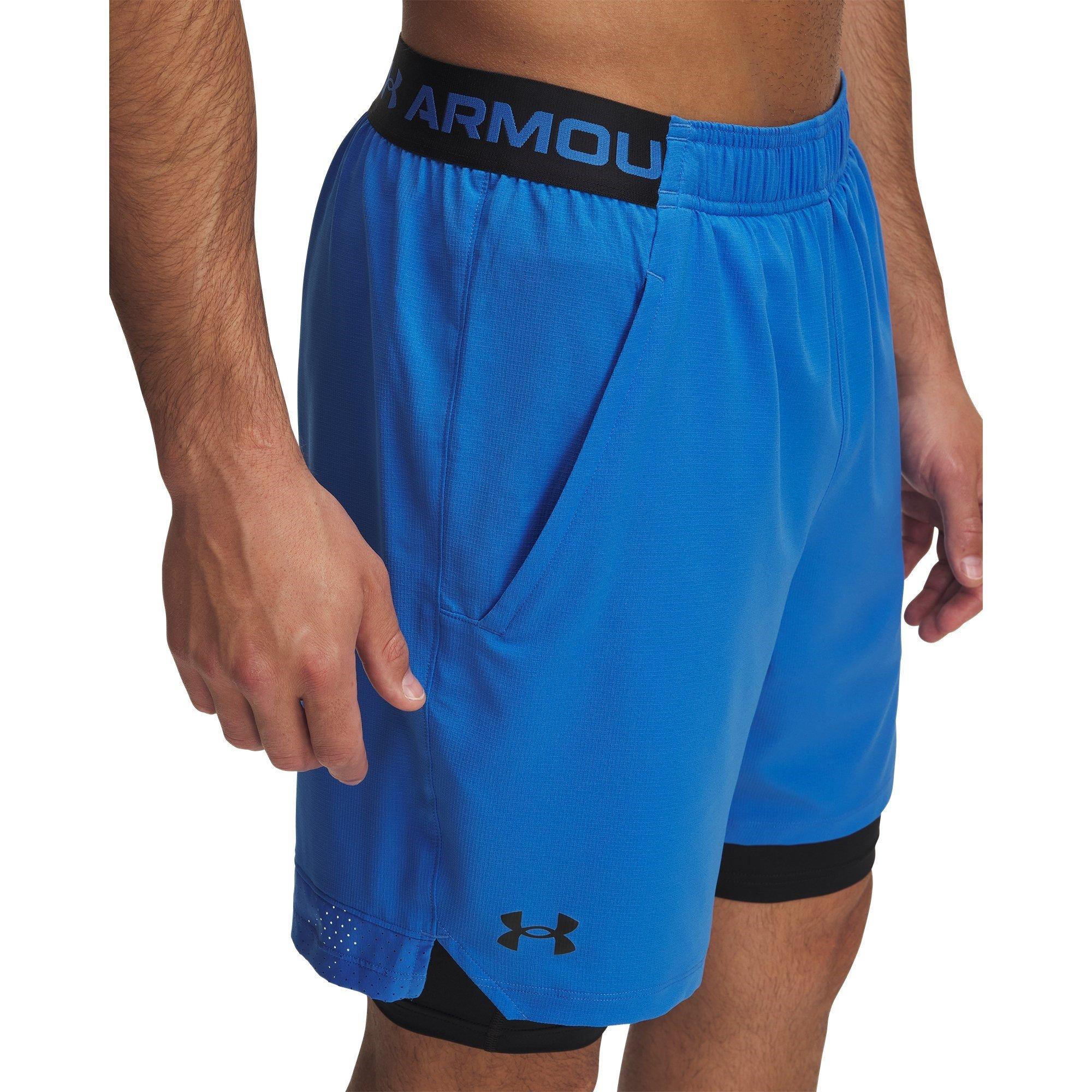 Blauwe Atlantis - Under Armour - Vanish 2-in-1 Shorts Mens - 3