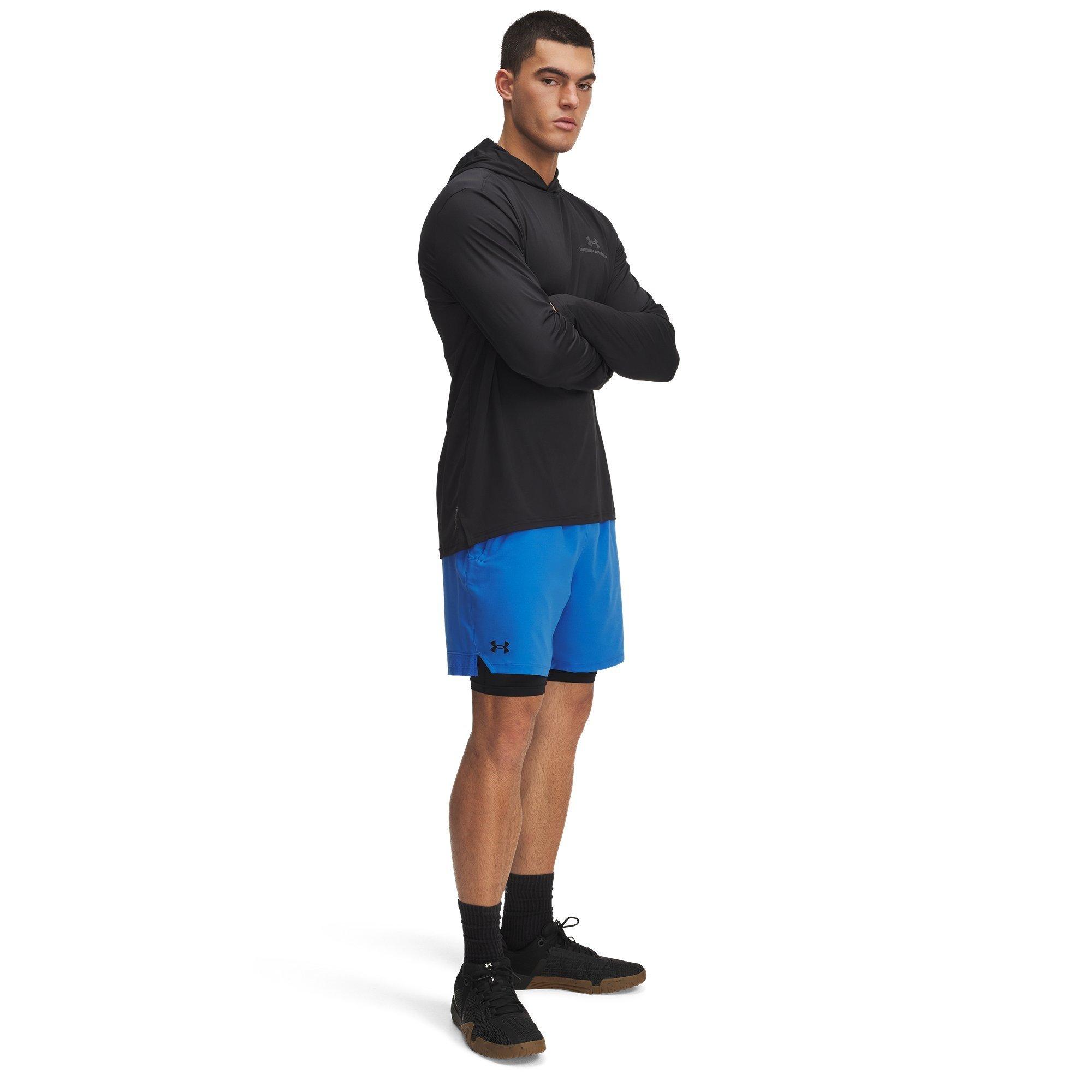 Blauwe Atlantis - Under Armour - Vanish 2-in-1 Shorts Mens - 4