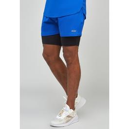 SikSilk Dual Shorts Sn99