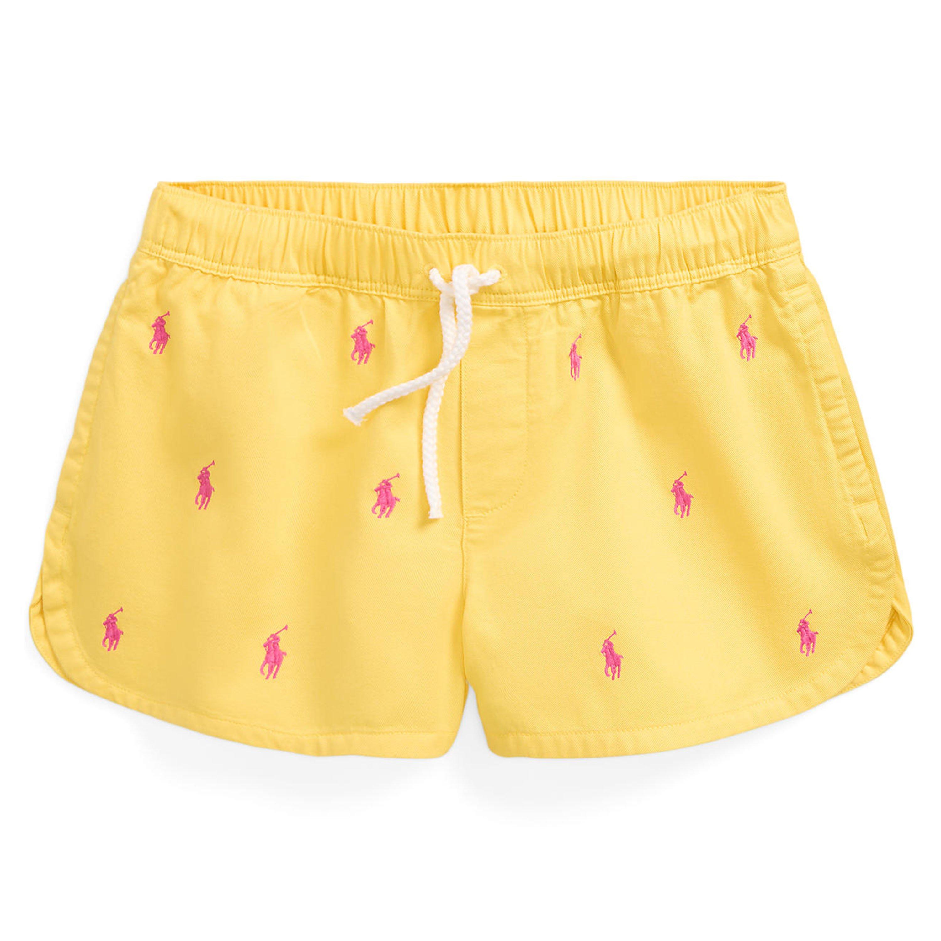 Signal Yellow - Polo Ralph Lauren - Logo Shorts Juniors - 1